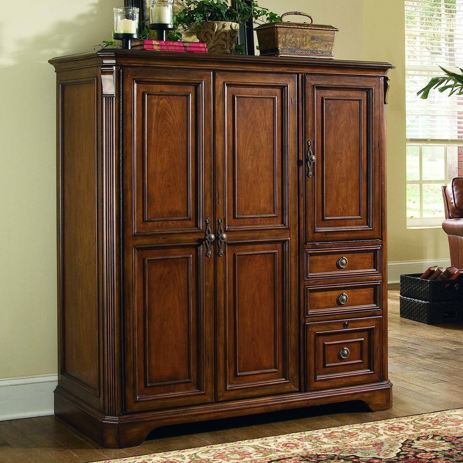 Hooker Furniture Brookhaven Armoire Desk \u0026 Reviews  Wayfair