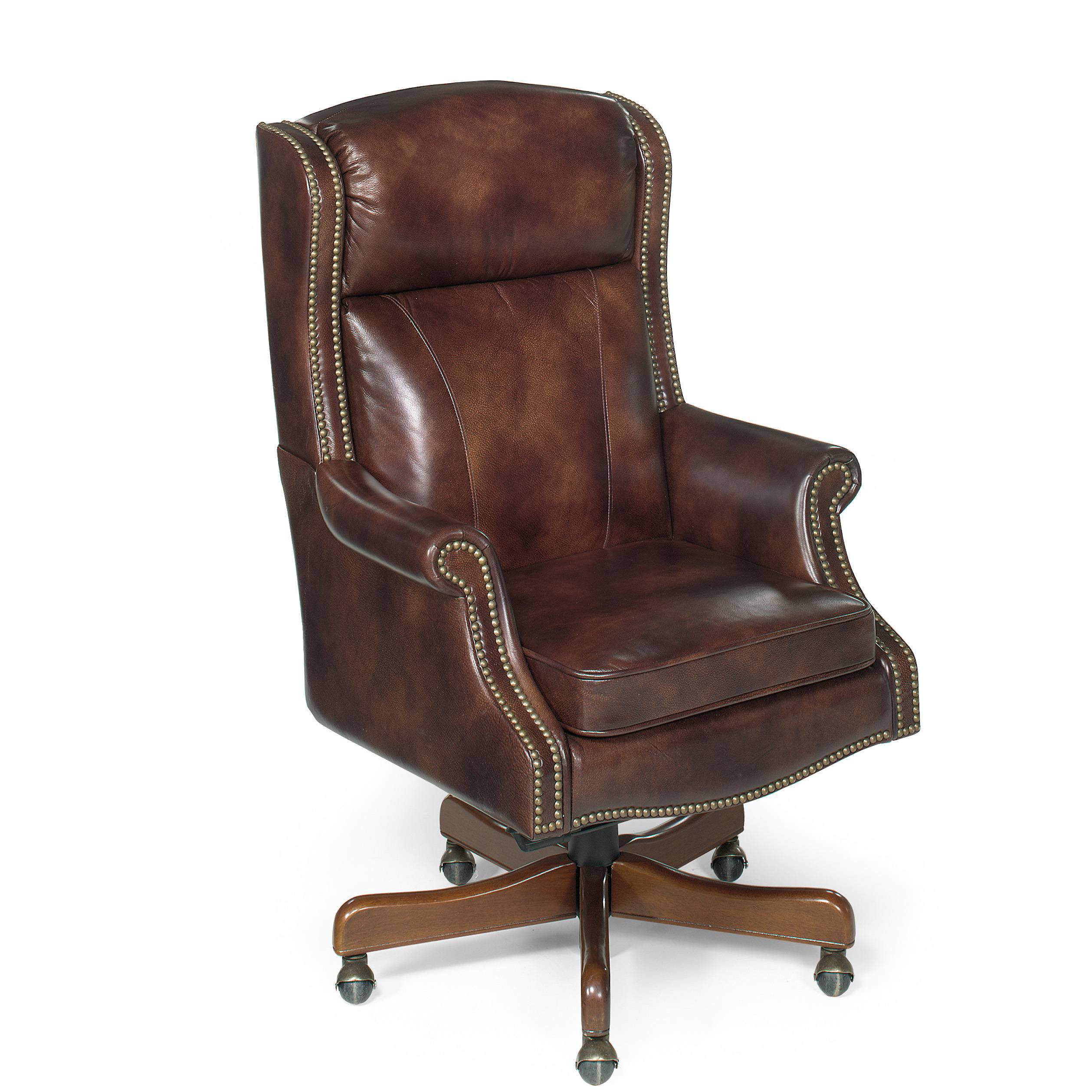Hooker Furniture Empire Leather Executive Chair | Wayfair
