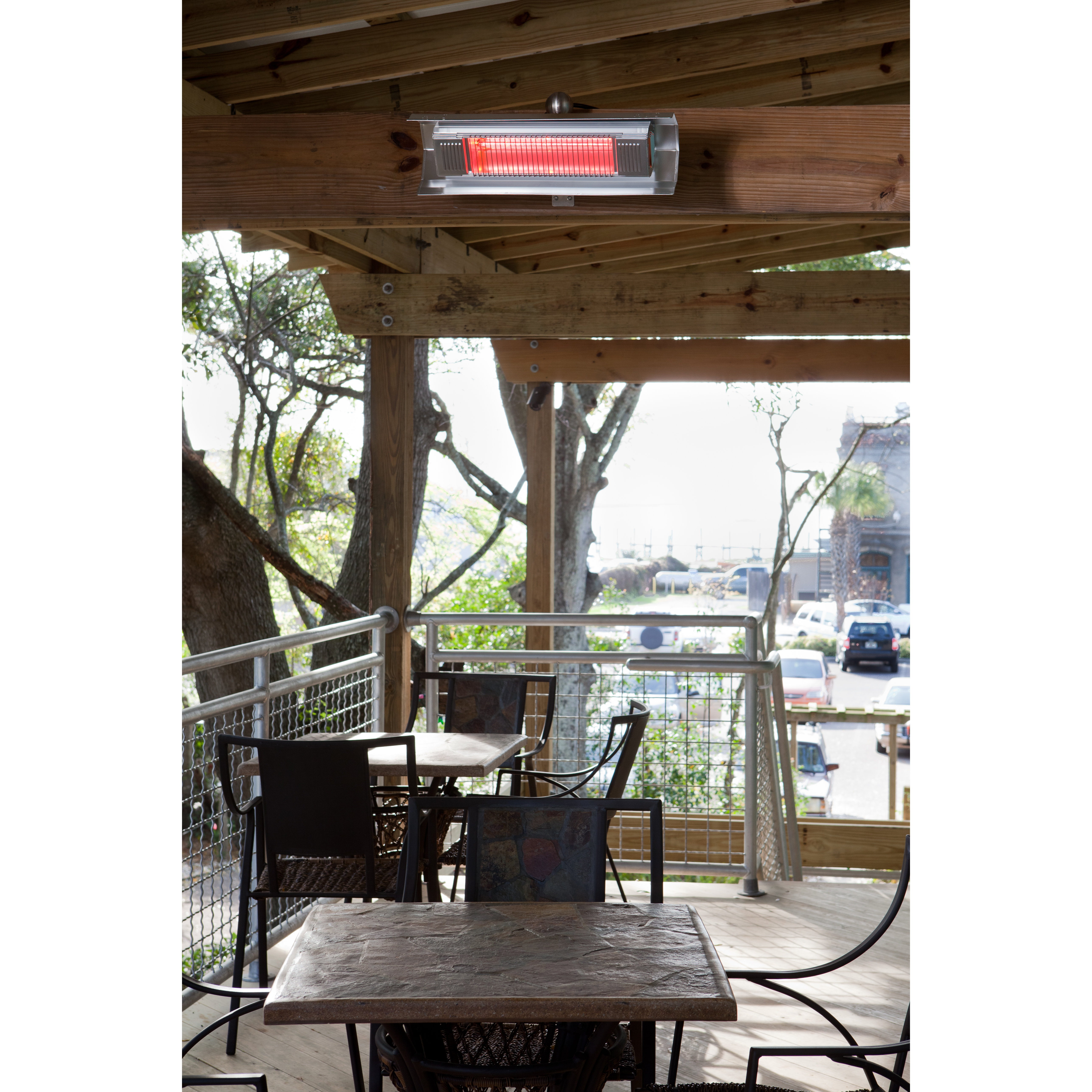 Fire Sense Electric Patio Heater & Reviews Wayfair