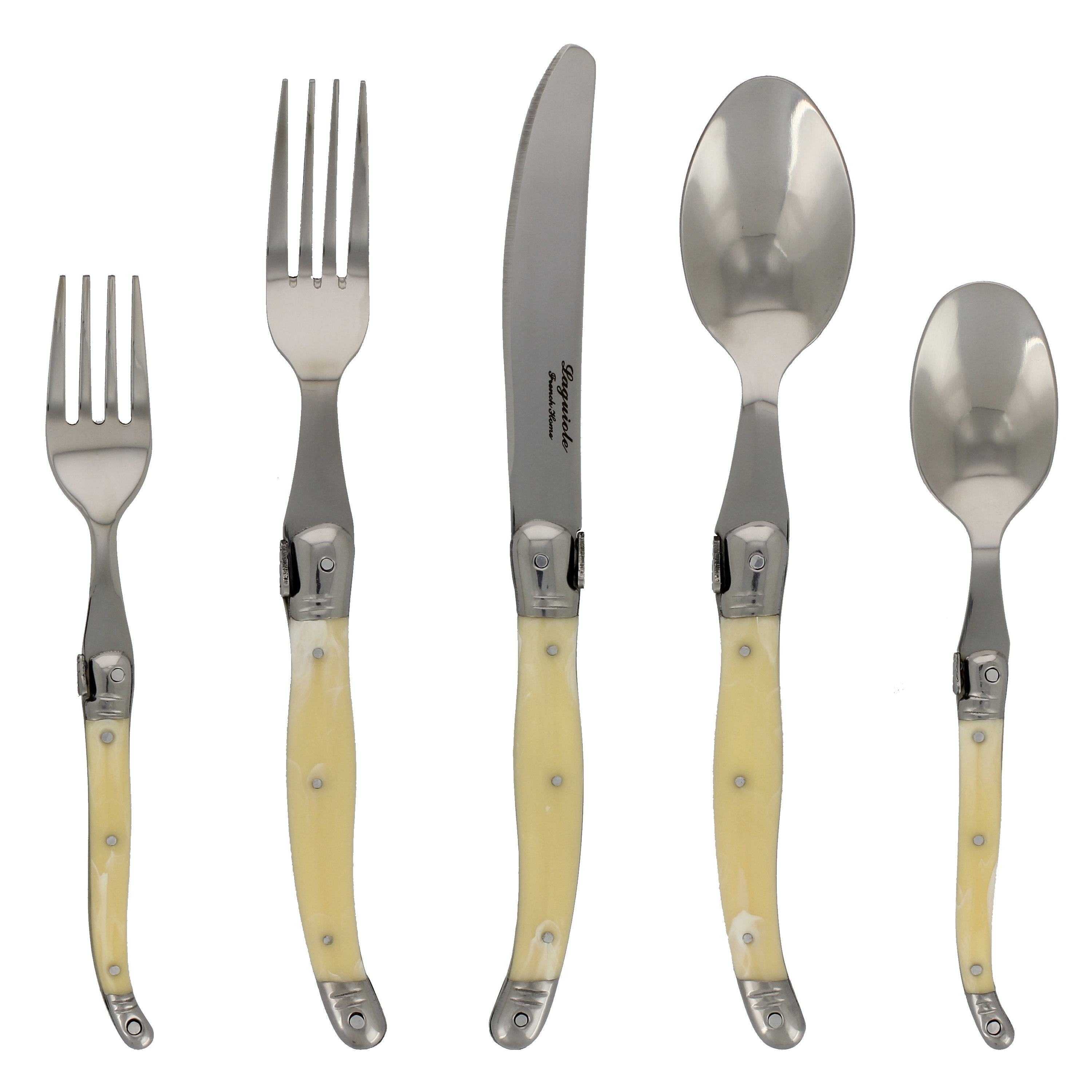 French Home Laguiole 20 Piece Flatware Set & Reviews Wayfair.ca