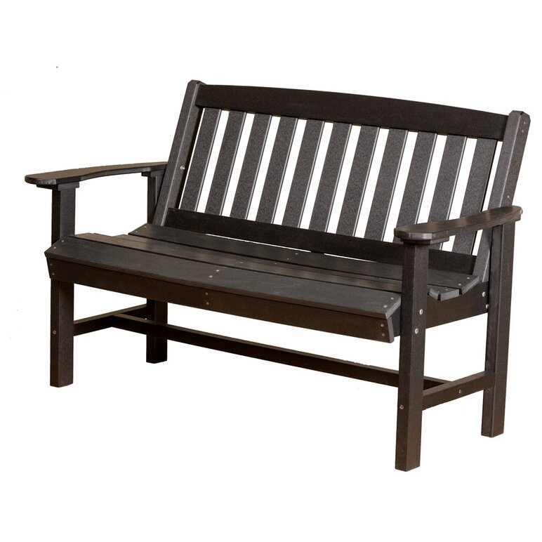 Little Cottage Company Classic Poly Lumber Garden Bench | Wayfair