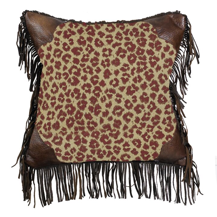 leather throw pillows