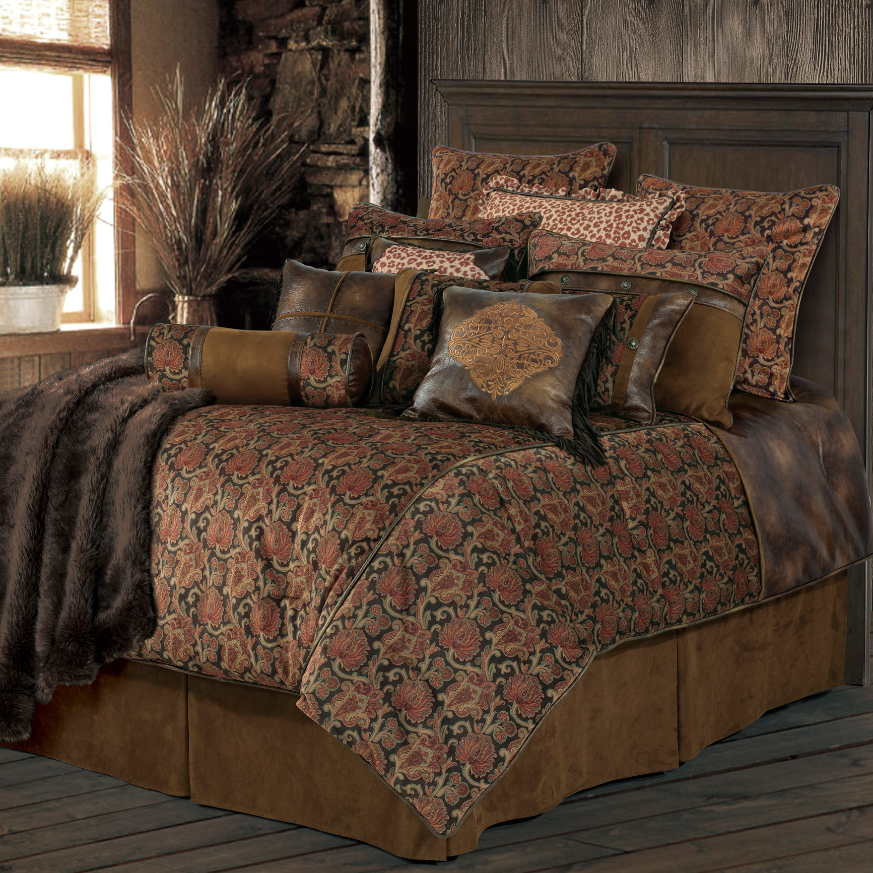 HiEnd Accents Austin Comforter Set & Reviews Wayfair