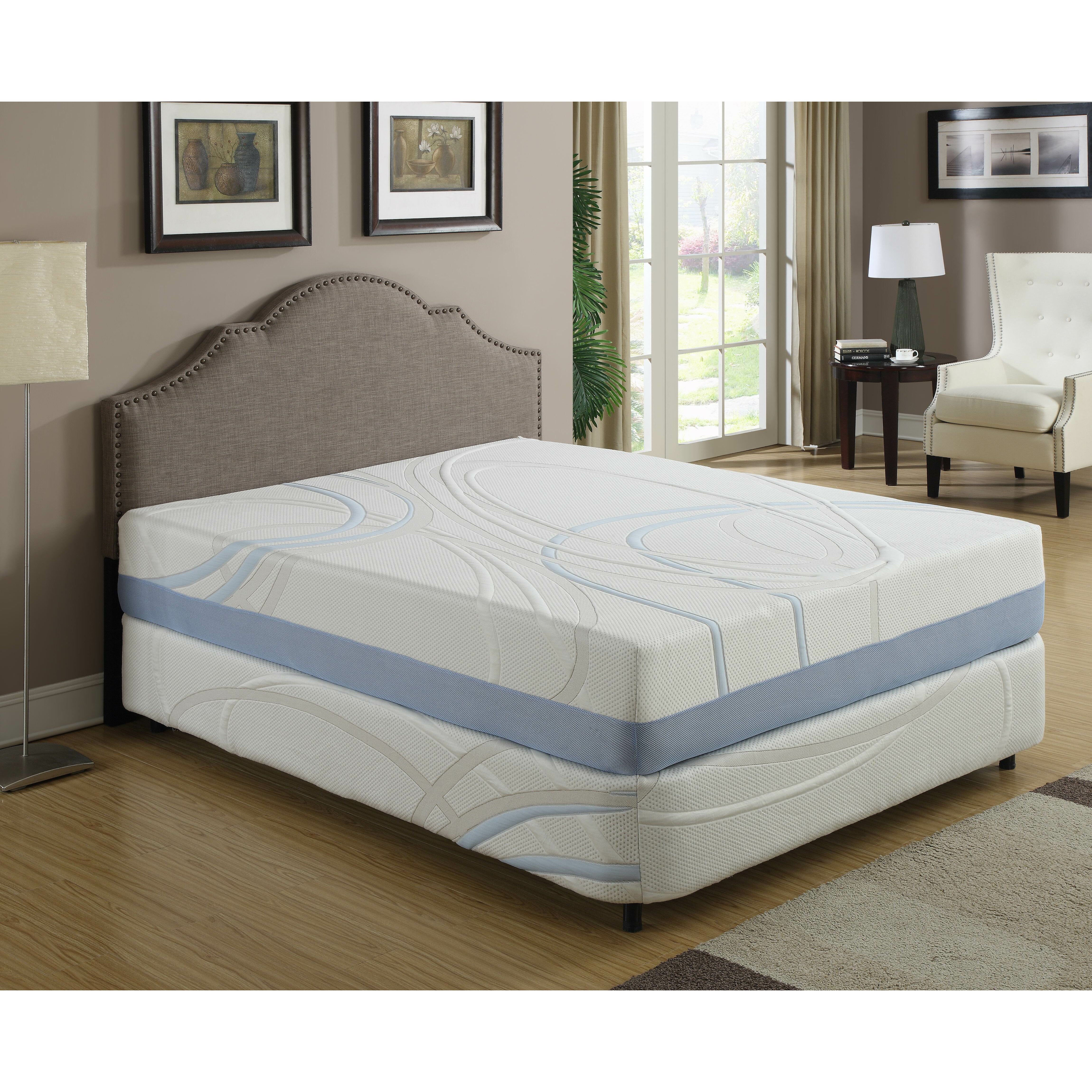 AC Pacific 12" Gel Memory Foam Mattress & Reviews | Wayfair