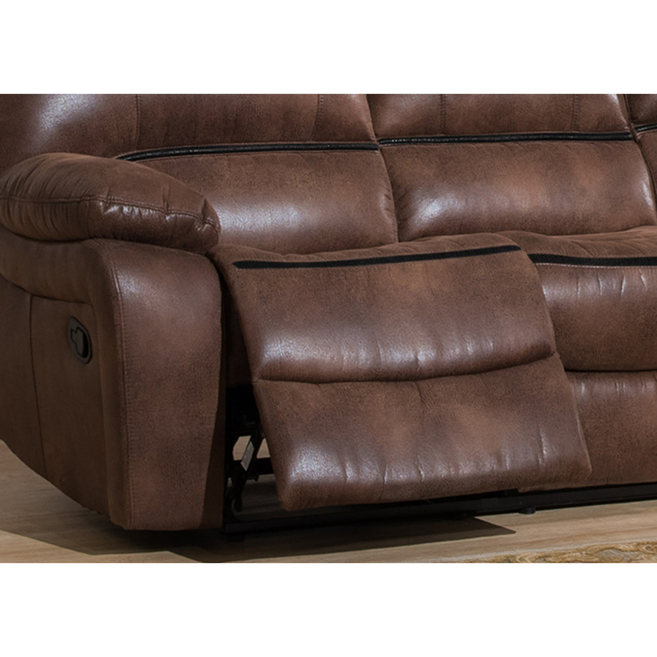 AC Pacific Leighton 2 Piece Reclining Living Room Set