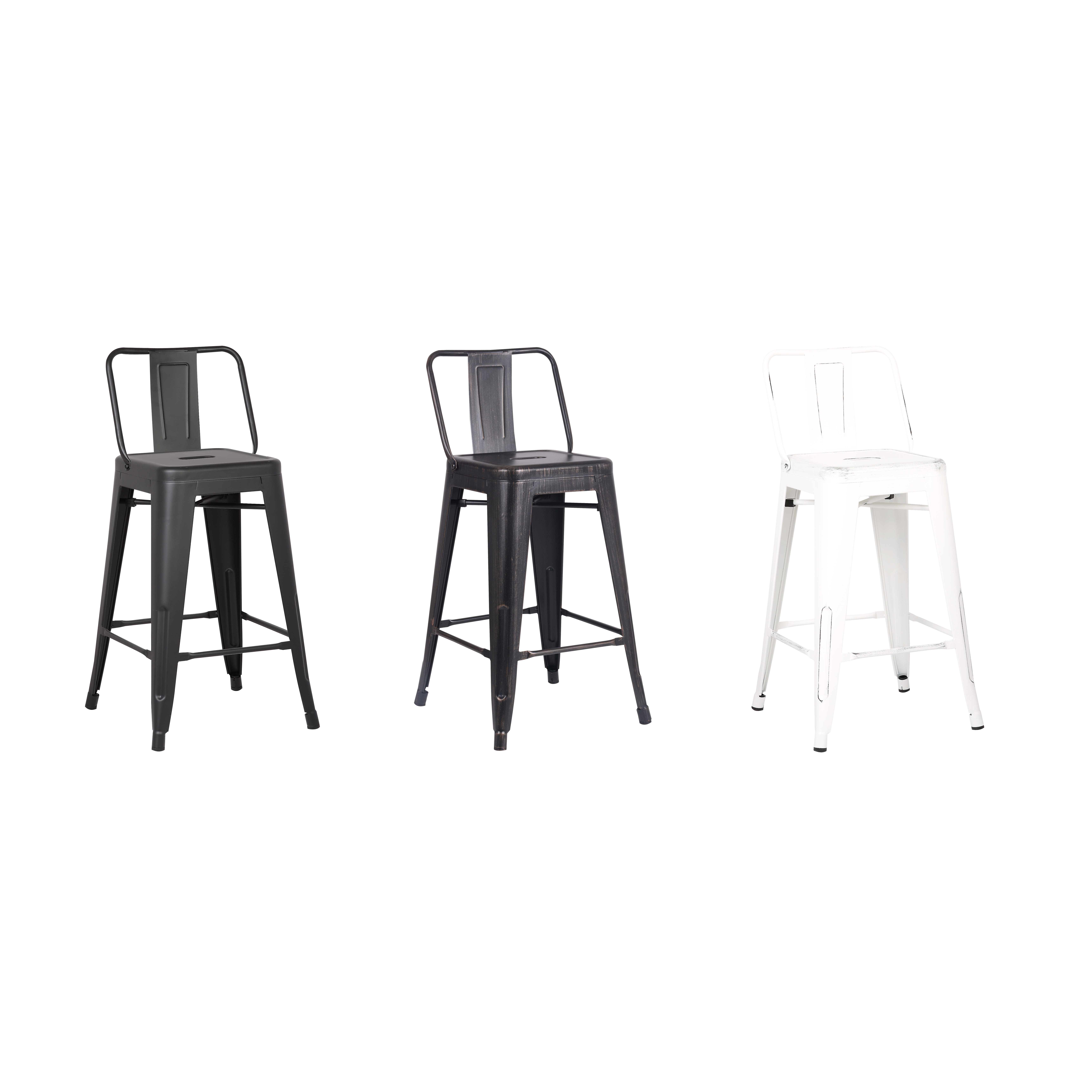AC Pacific 24" Bar Stool & Reviews Wayfair