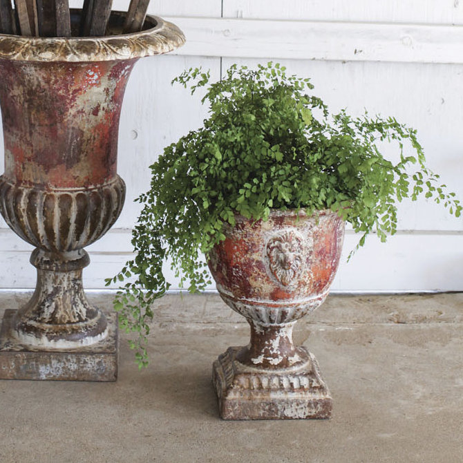 Creative CoOp Chateau Round Urn Planter & Reviews Wayfair