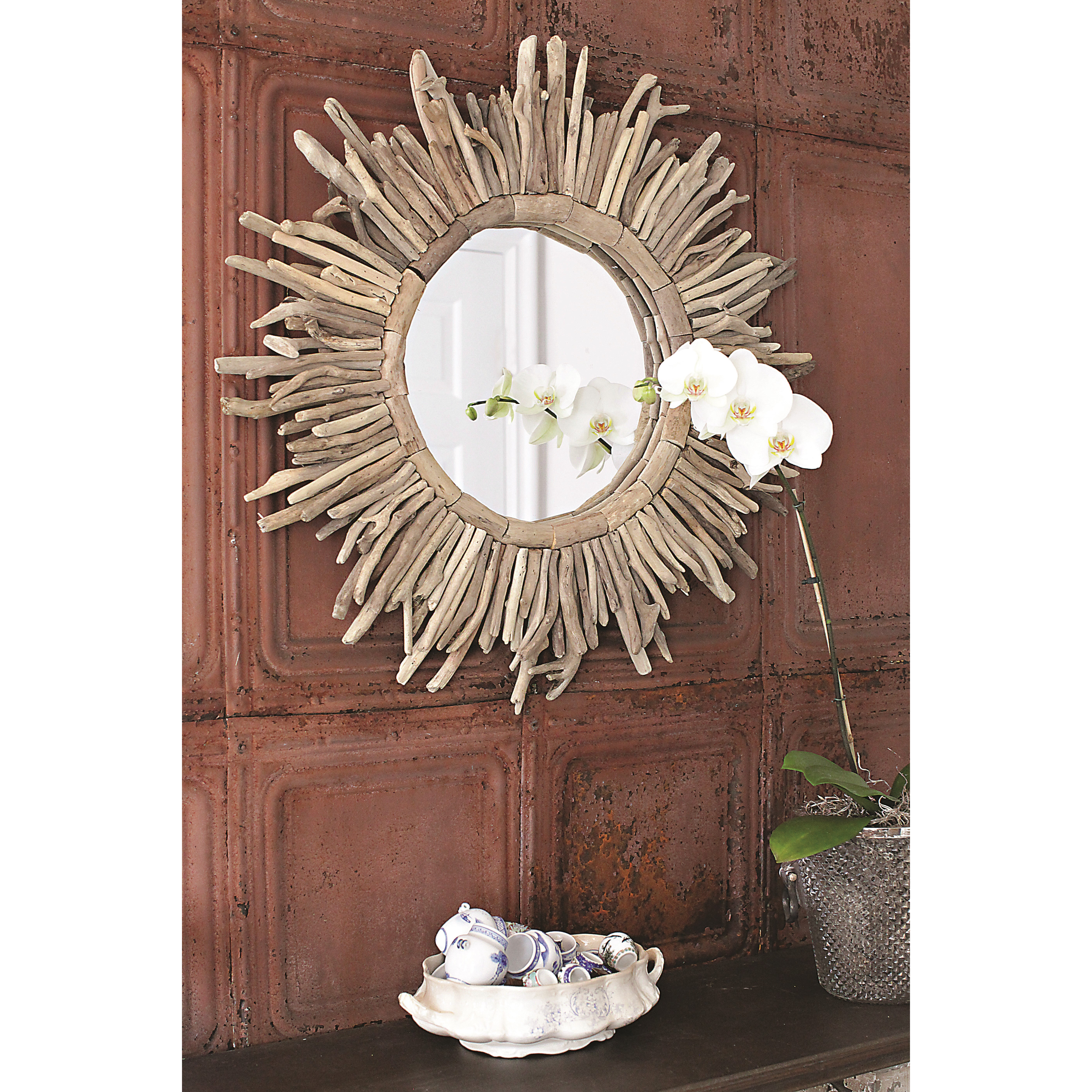 Creative CoOp Sanctuary Sunburst Mirror & Reviews Wayfair