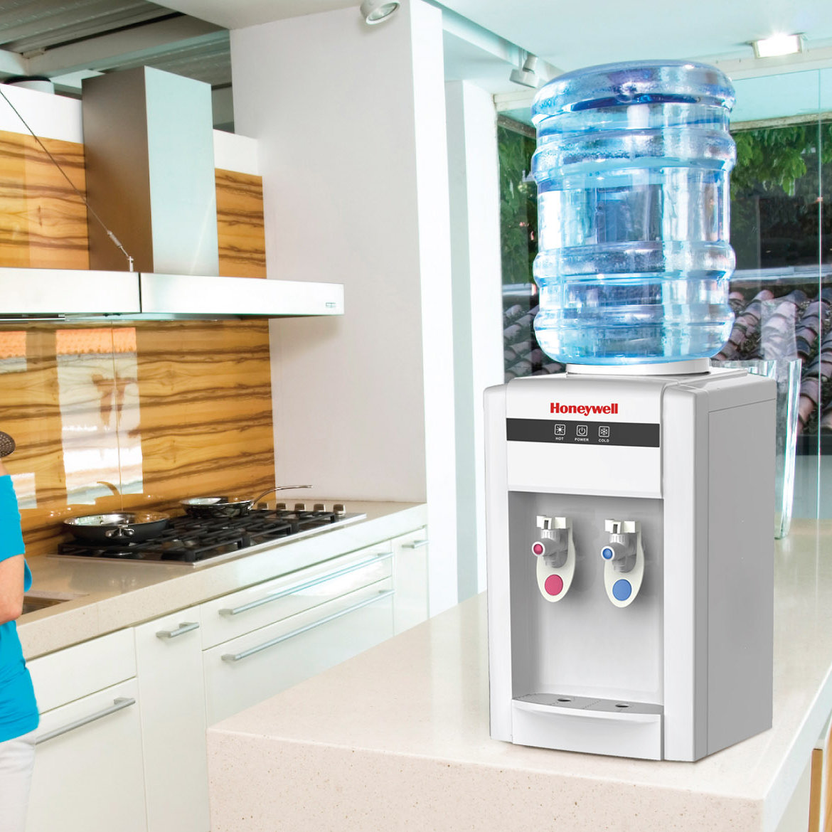 Honeywell Countertop Hot and Cold Water Cooler & Reviews Wayfair