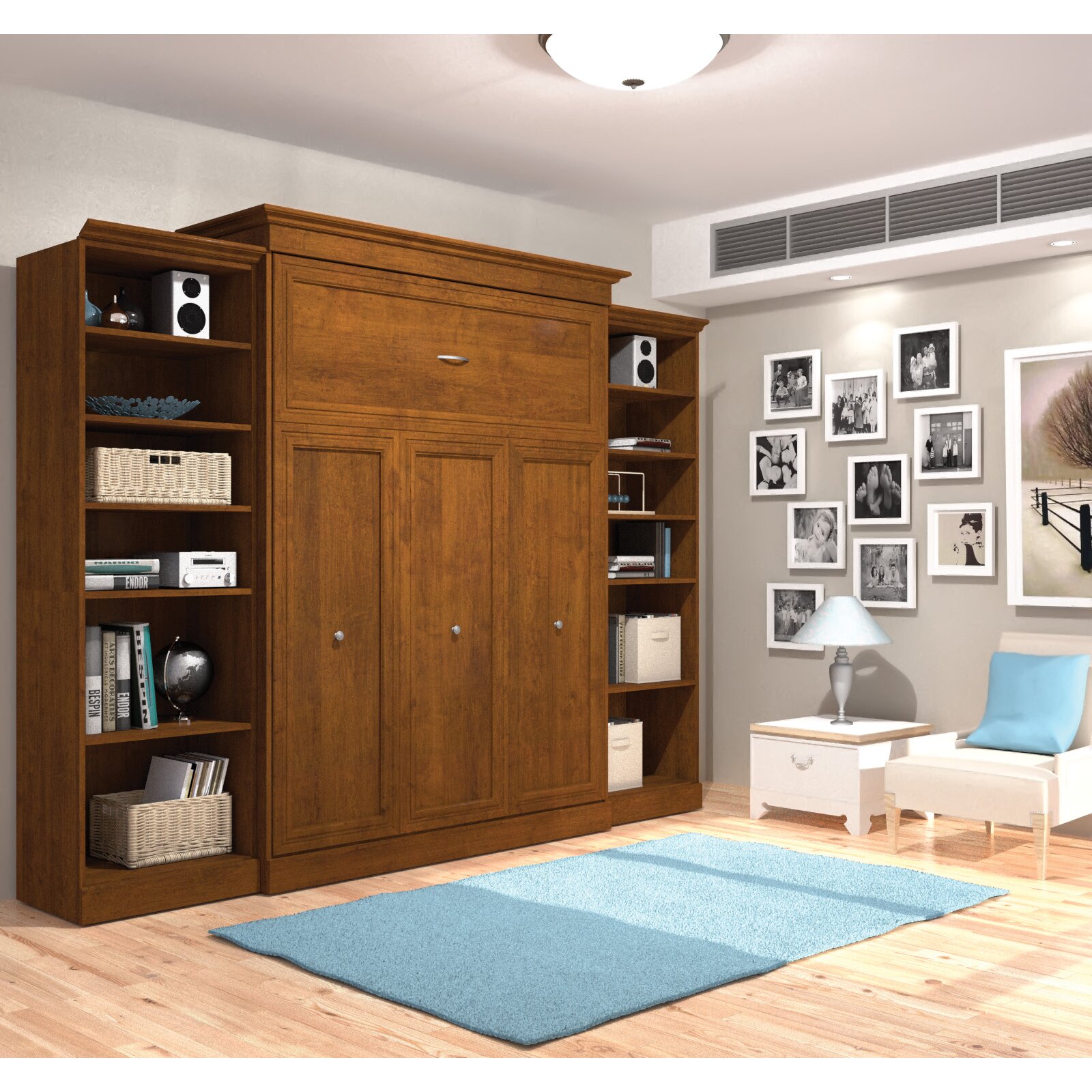 Bestar Versatile Queen Murphy Bed & Reviews | Wayfair