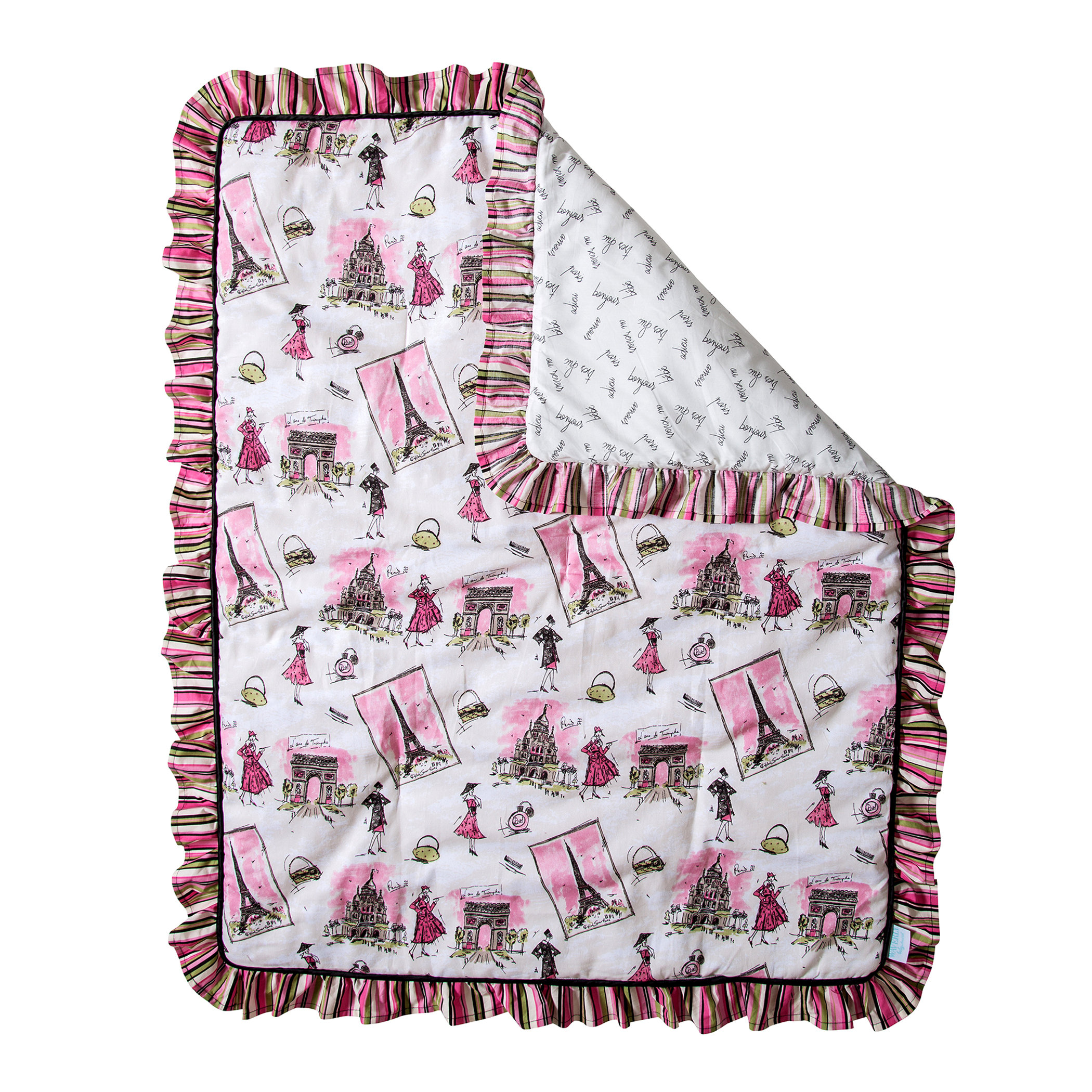 Trend Lab Waverly® Tres Chic 3 Piece Crib Bedding Set & Reviews Wayfair