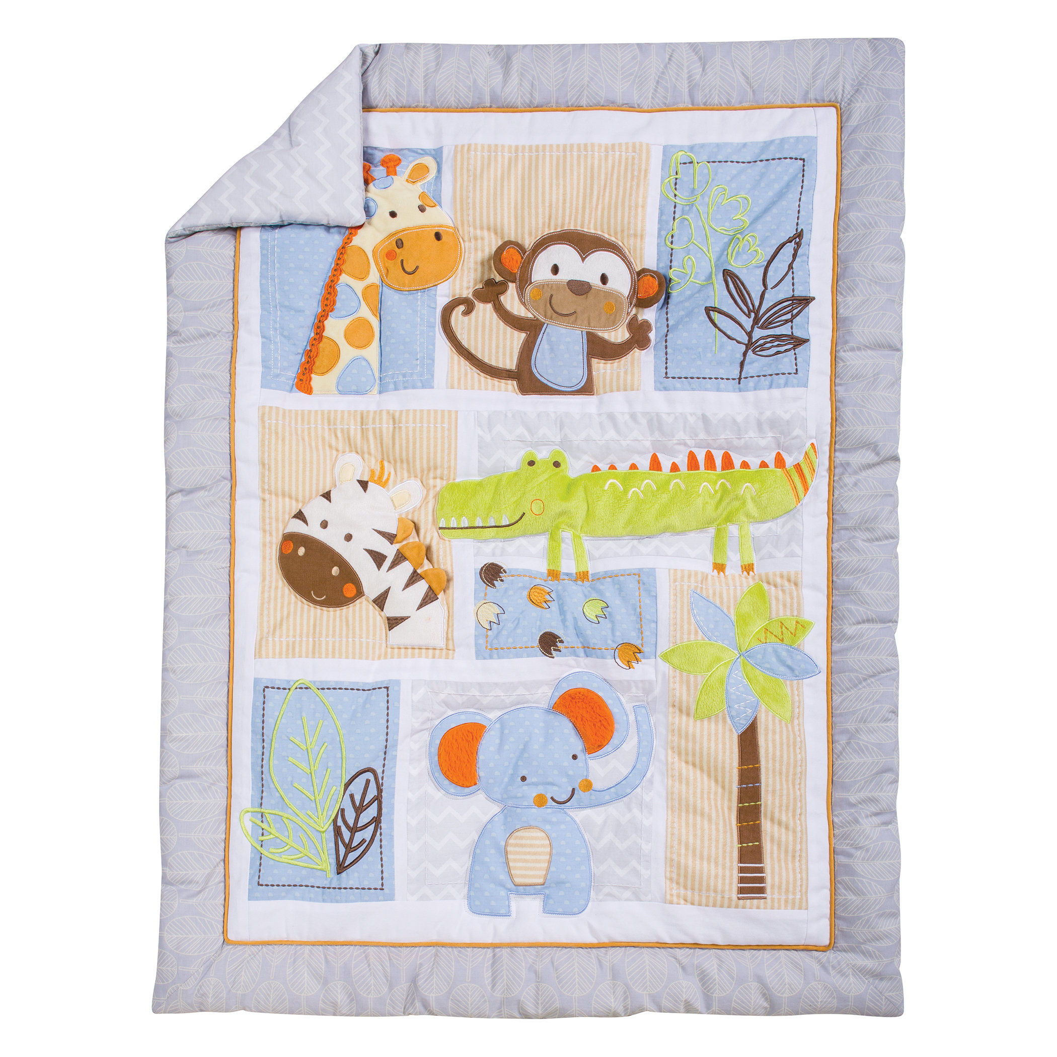 Trend Lab Jungle Fun 6 Piece Crib Bedding Set & Reviews Wayfair