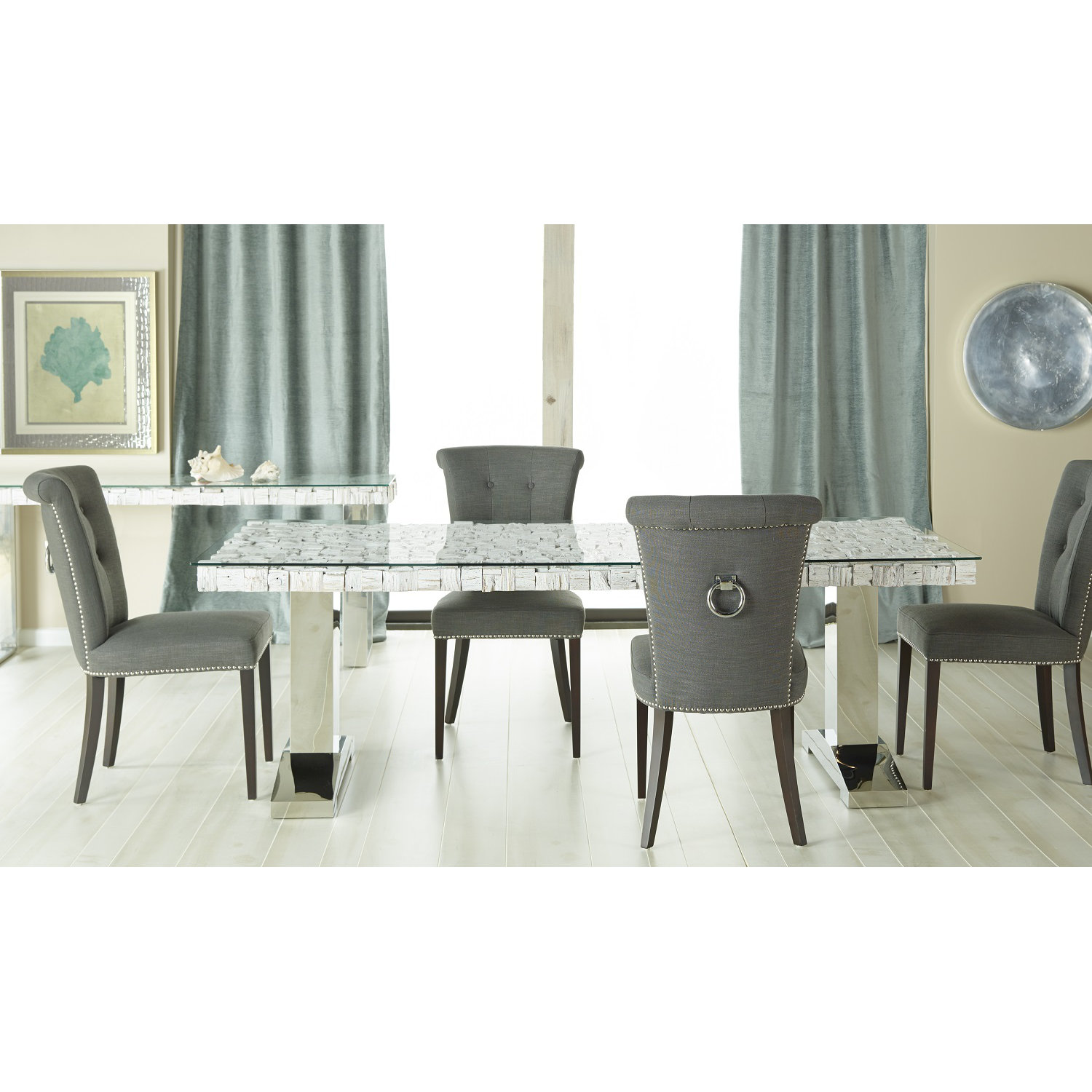 Orient Express Furniture Regency Luxe Side Chair & Reviews Wayfair