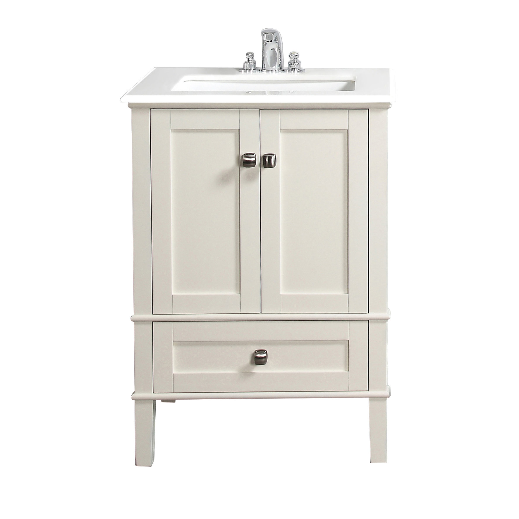 Simpli Home Chelsea 24" Single Bathroom Vanity Set & Reviews Wayfair