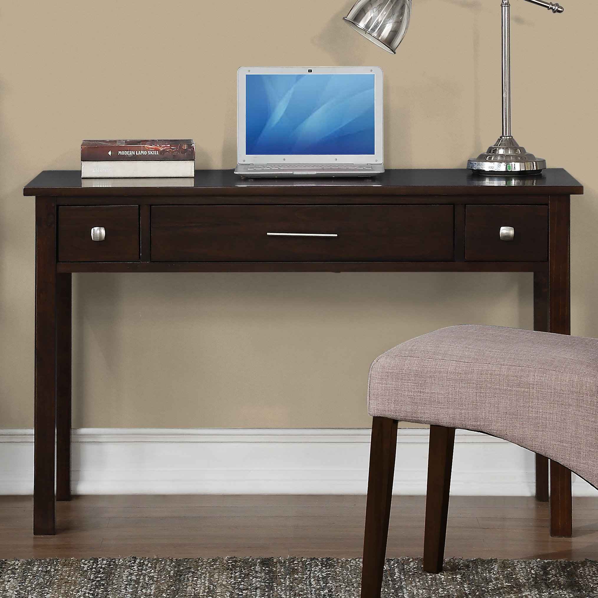 Simpli Home Avalon Computer Desk with Keyboard Tray & Reviews Wayfair