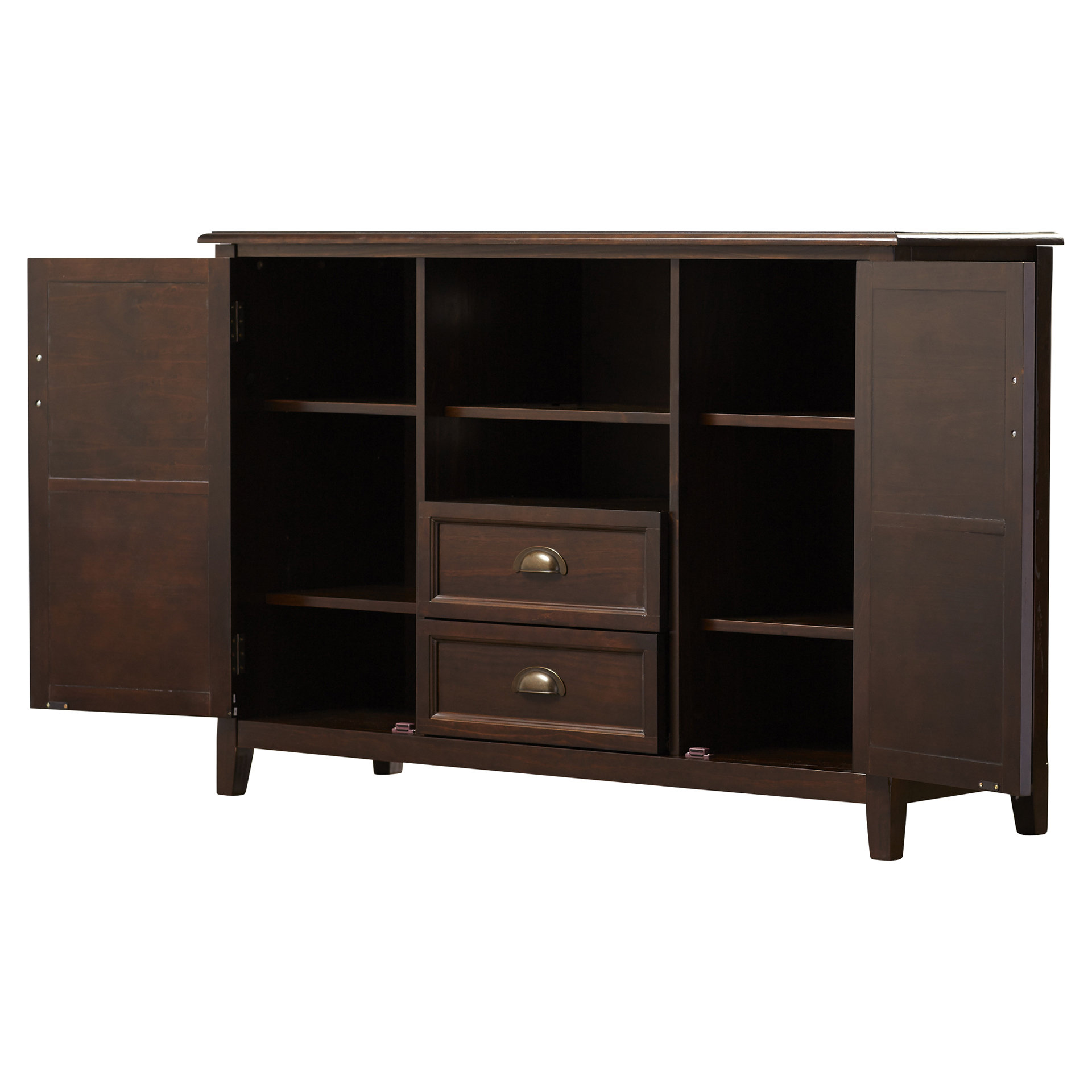 Simpli Home Burlington 54" TV Stand & Reviews Wayfair