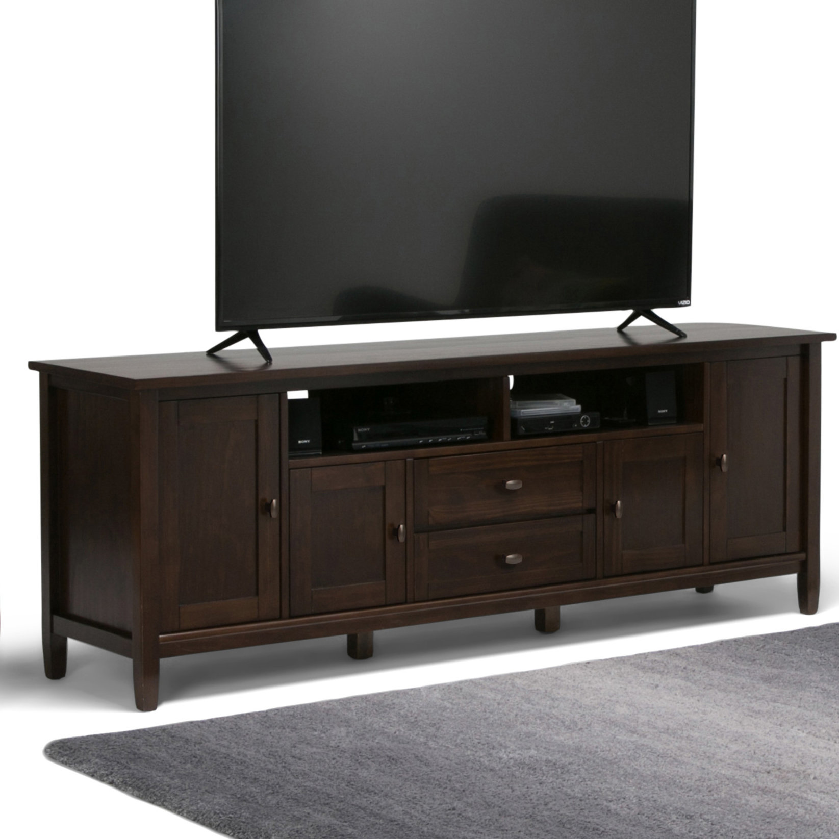 Simpli Home Warm Shaker TV Stand Wayfair.ca