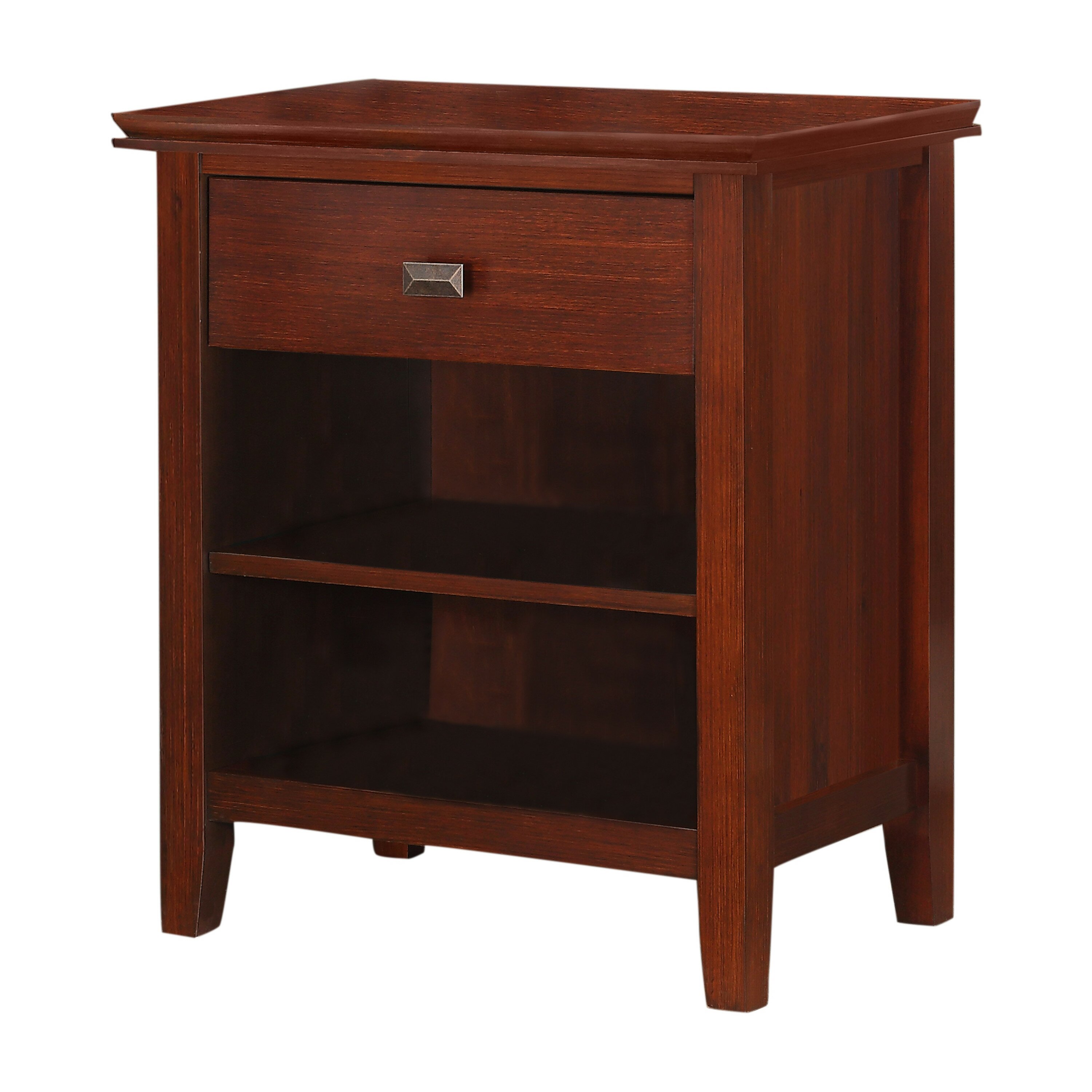 Simpli Home Artisan 1 Drawer Nightstand & Reviews | Wayfair