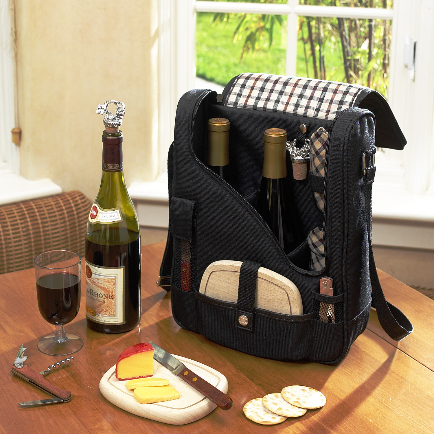 Picnic At Ascot London Pinot Wine and Cheese Cooler & Reviews Wayfair