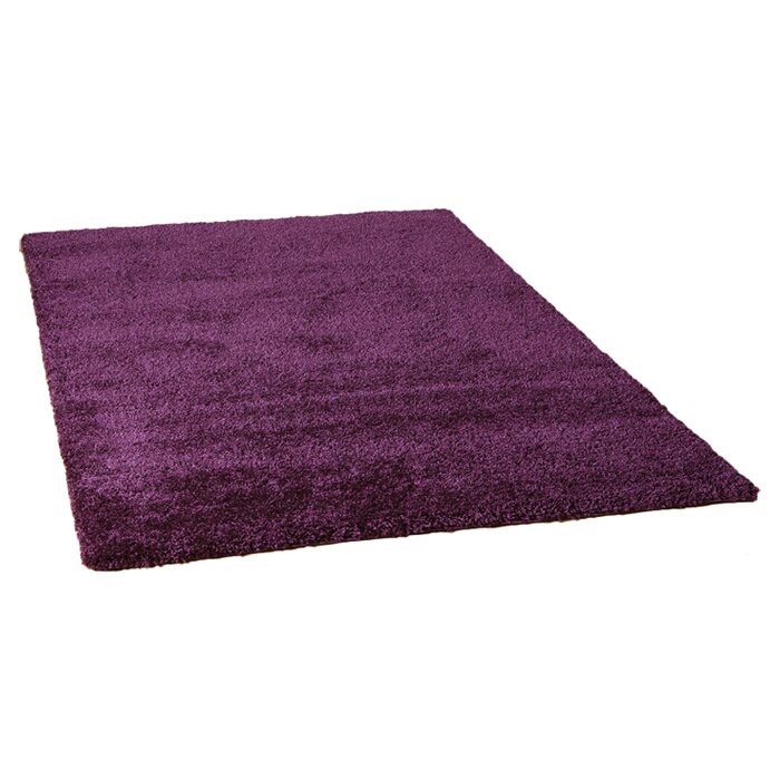 Ultimate Rug Co Lifestyle Plain Aubergine Rug & Reviews | Wayfair UK