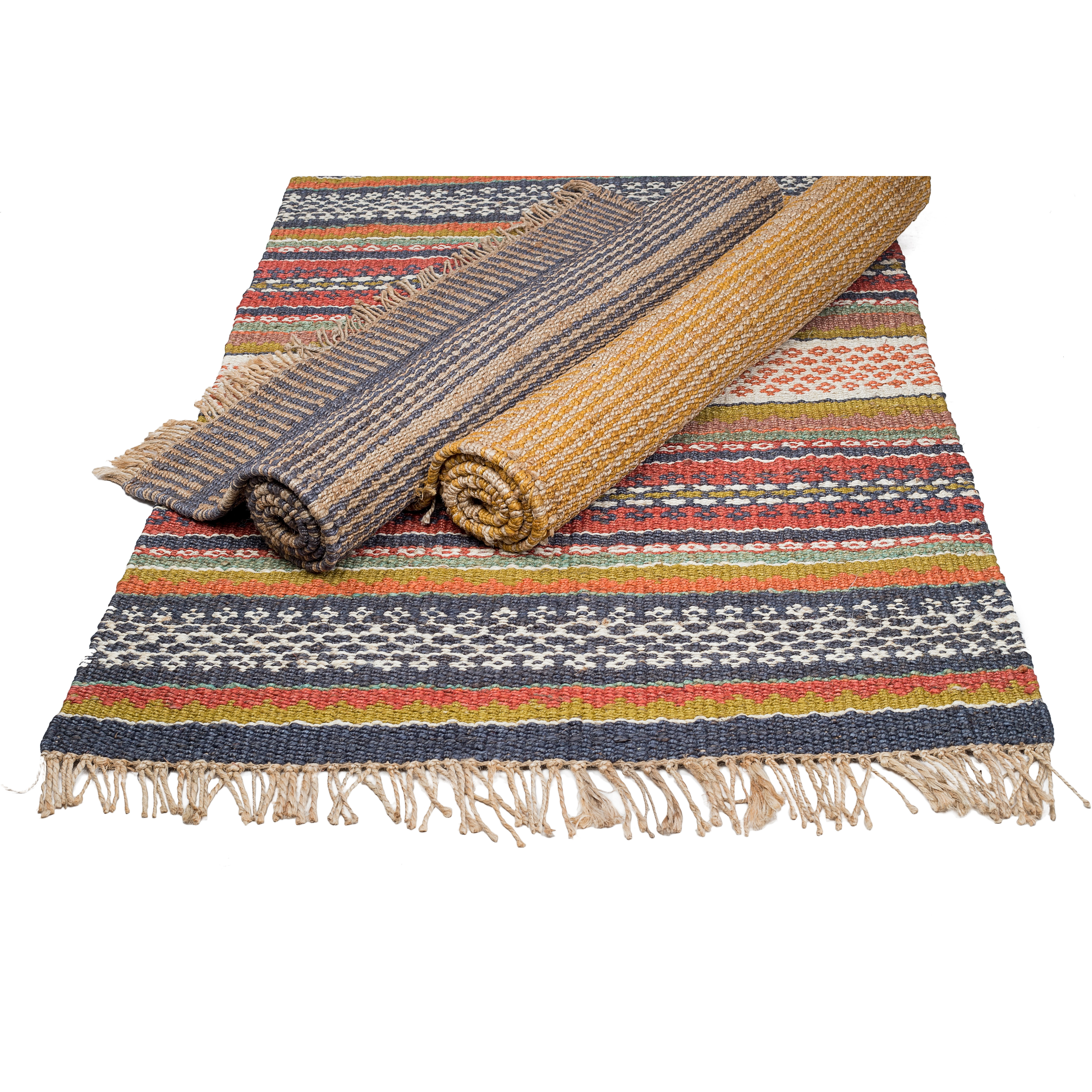 Fab Rugs Heartland HandWoven Charcoal Area Rug Wayfair