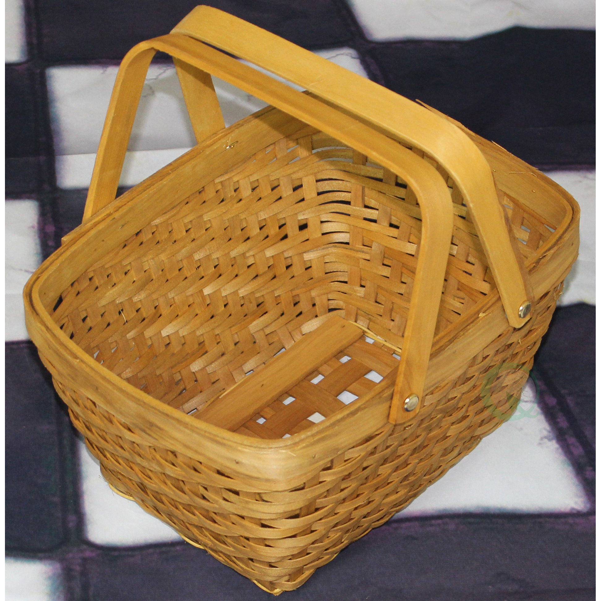Quickway Imports Rectangular Chip Picnic Basket & Reviews Wayfair