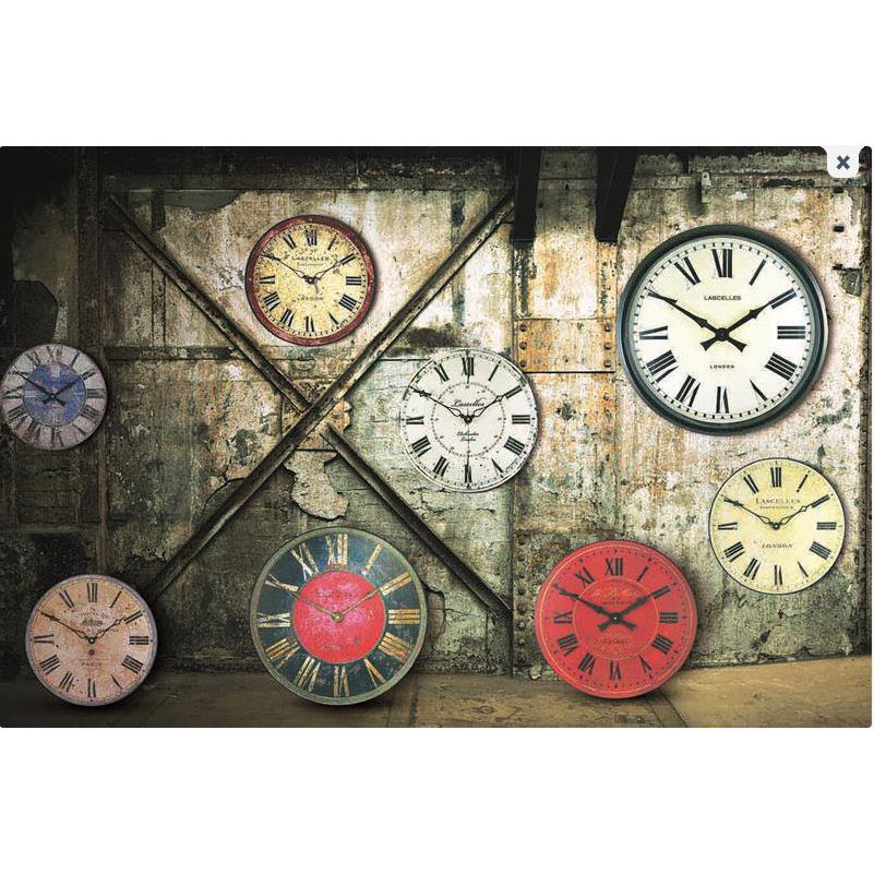 Roger Lascelles Clocks 36cm Antique London Clockmaker's Dial Wall Clock