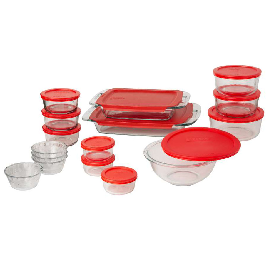 Pyrex 28 Piece Prep Bake & Store Baking Dish Set & Reviews Wayfair