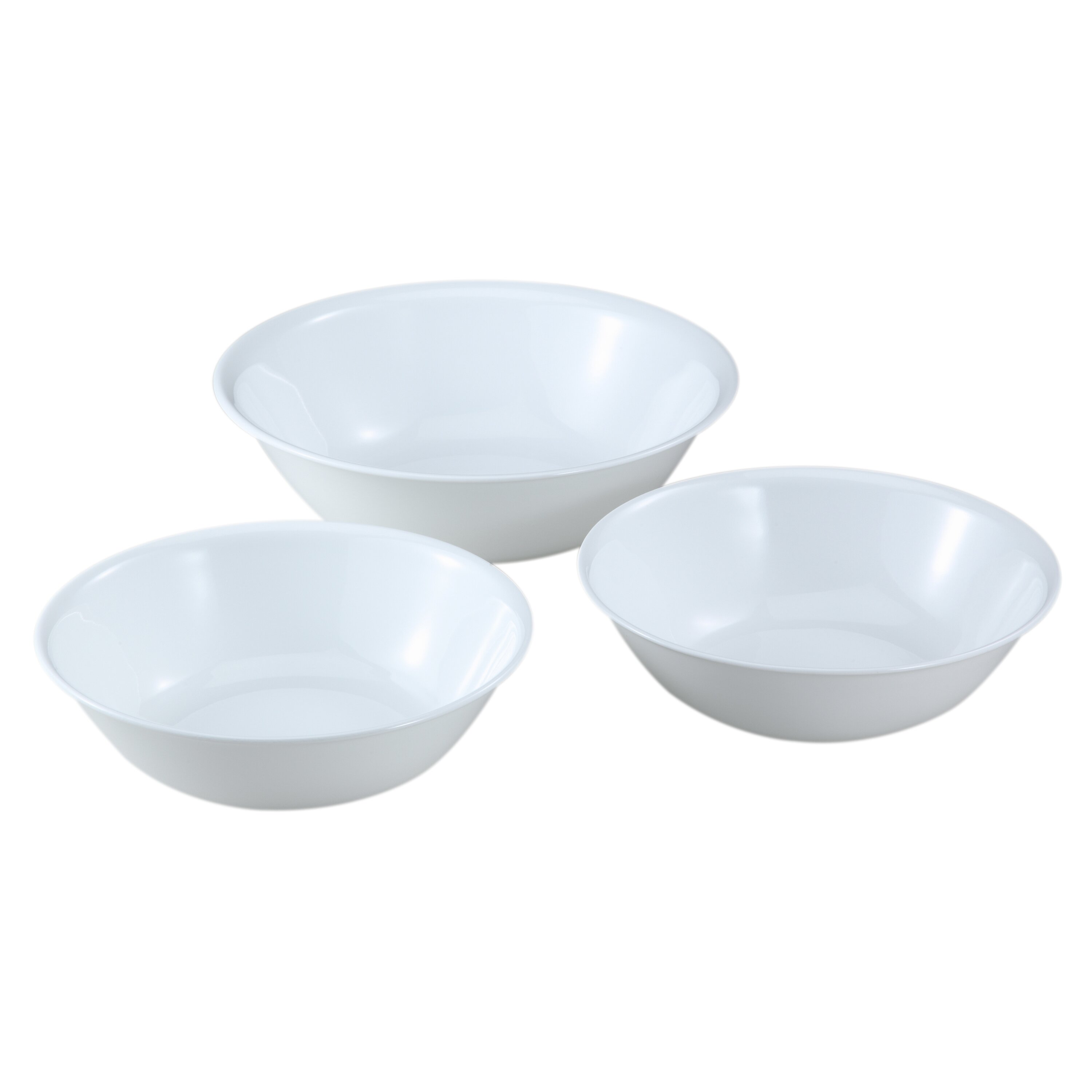 Corelle Livingware 3 Piece Serving Bowl Set & Reviews Wayfair