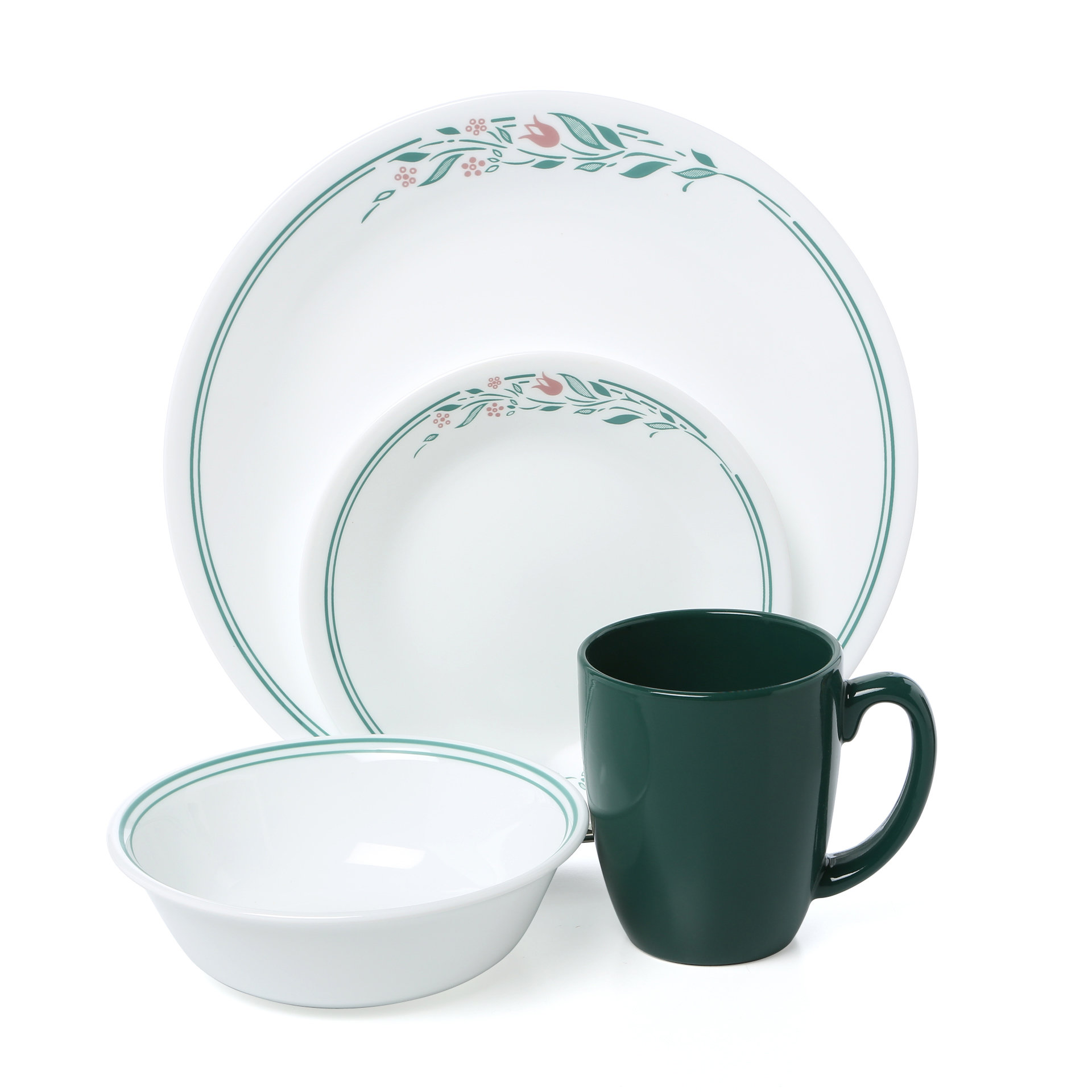 Corelle Livingware Rosemarie 16 Piece Dinnerware Set & Reviews Wayfair