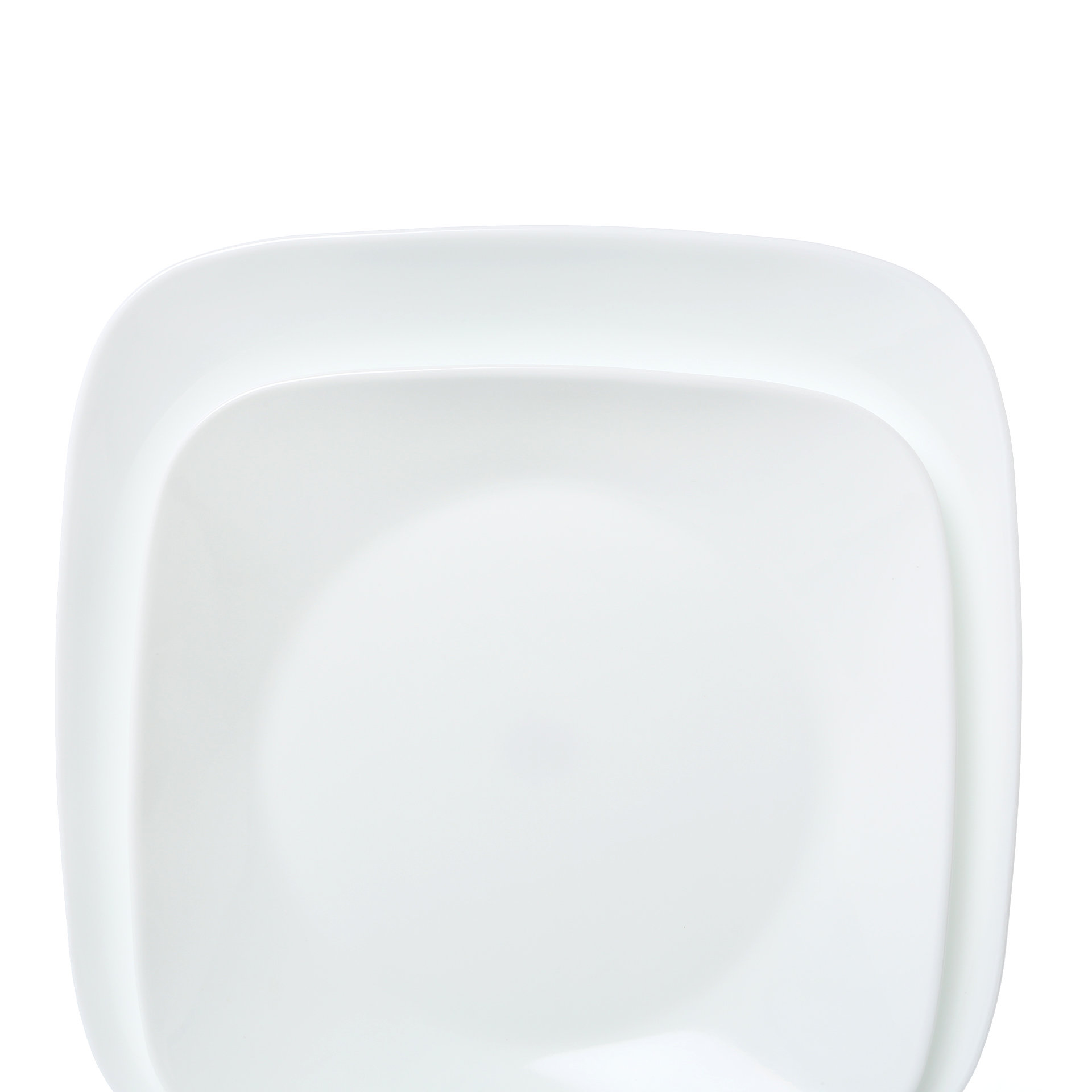 Wonderful Corelle Square Pure White 18 Pc Dinnerware Set ... Wonderful Corelle Square Pure White 18 Pc Dinnerware Set ...
