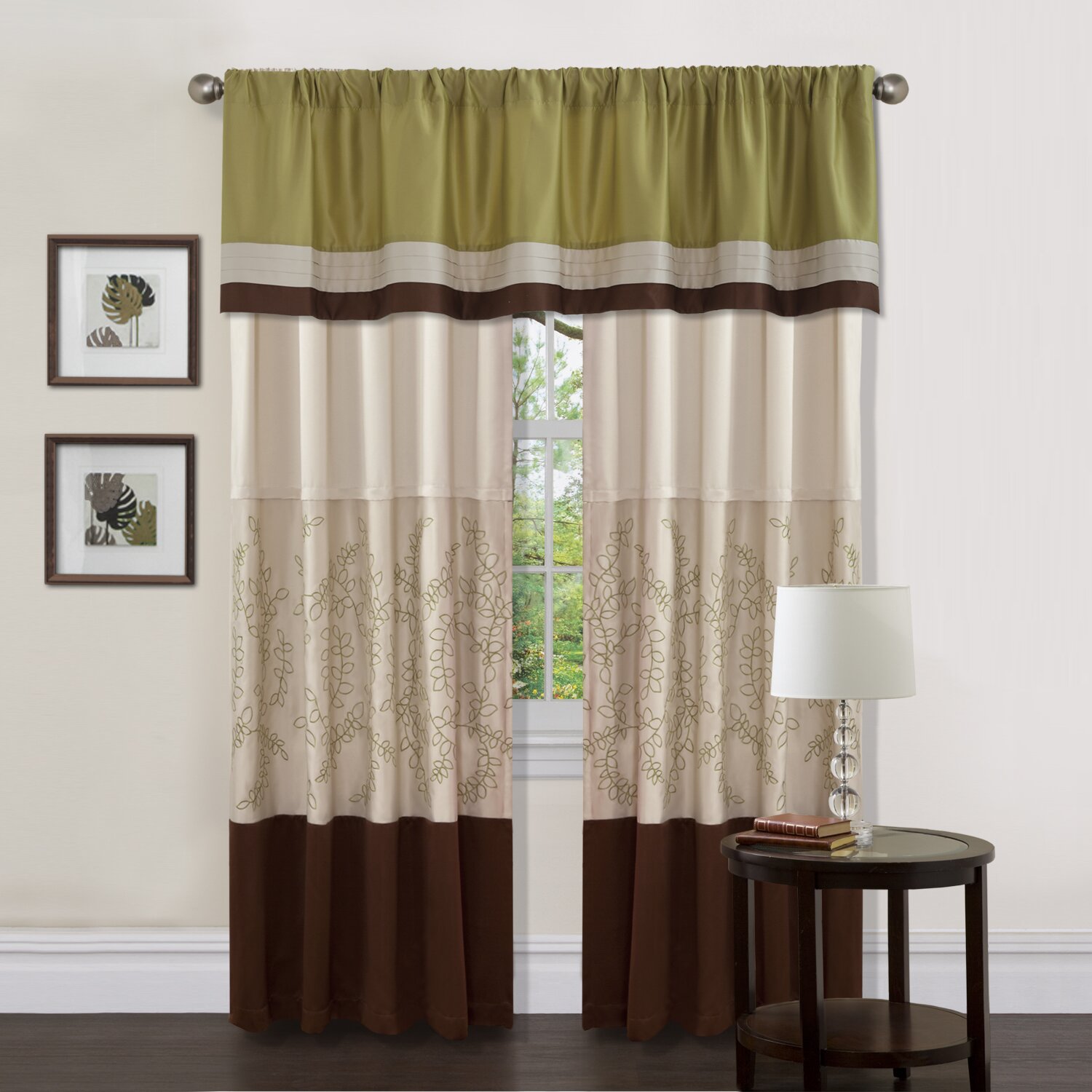 Lush Decor Hester Single Curtain Panel  Reviews  Wayfair