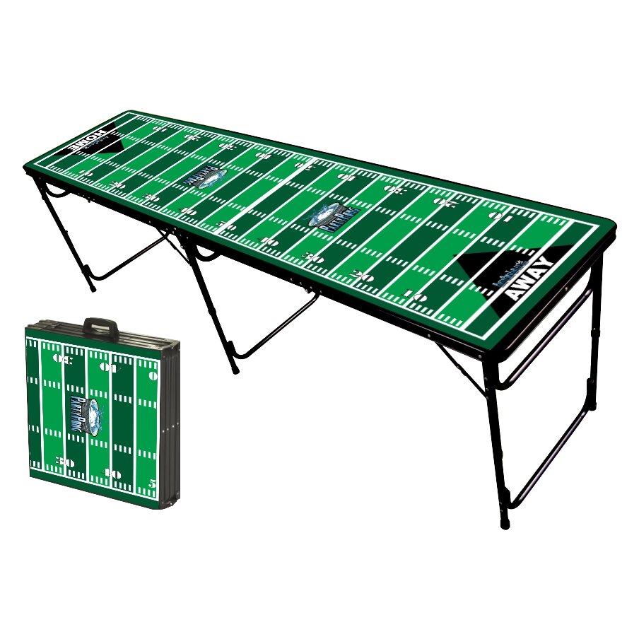 Party Pong Tables Football Field Folding and Portable Beer Pong Table  Reviews  Wayfair