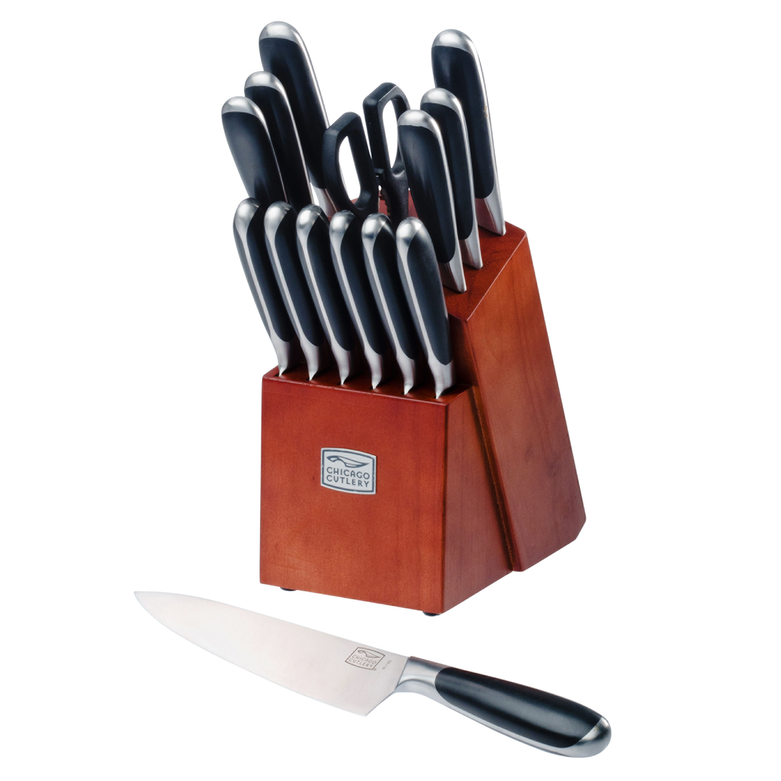 Chicago Cutlery Belden 15 Piece Block Set & Reviews Wayfair