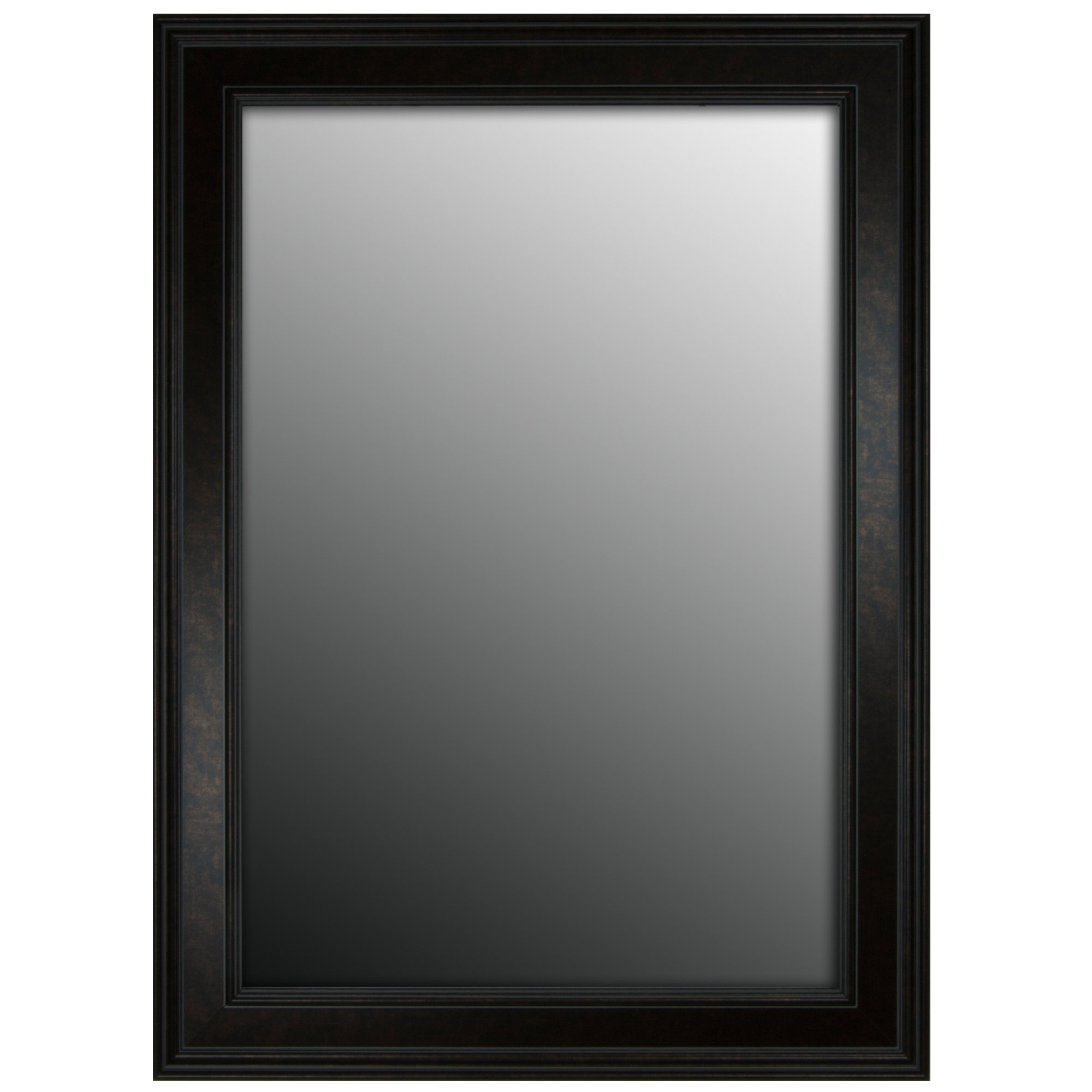 Second Look Mirrors Cappuccino Copper Bronze Framed Wall Mirror