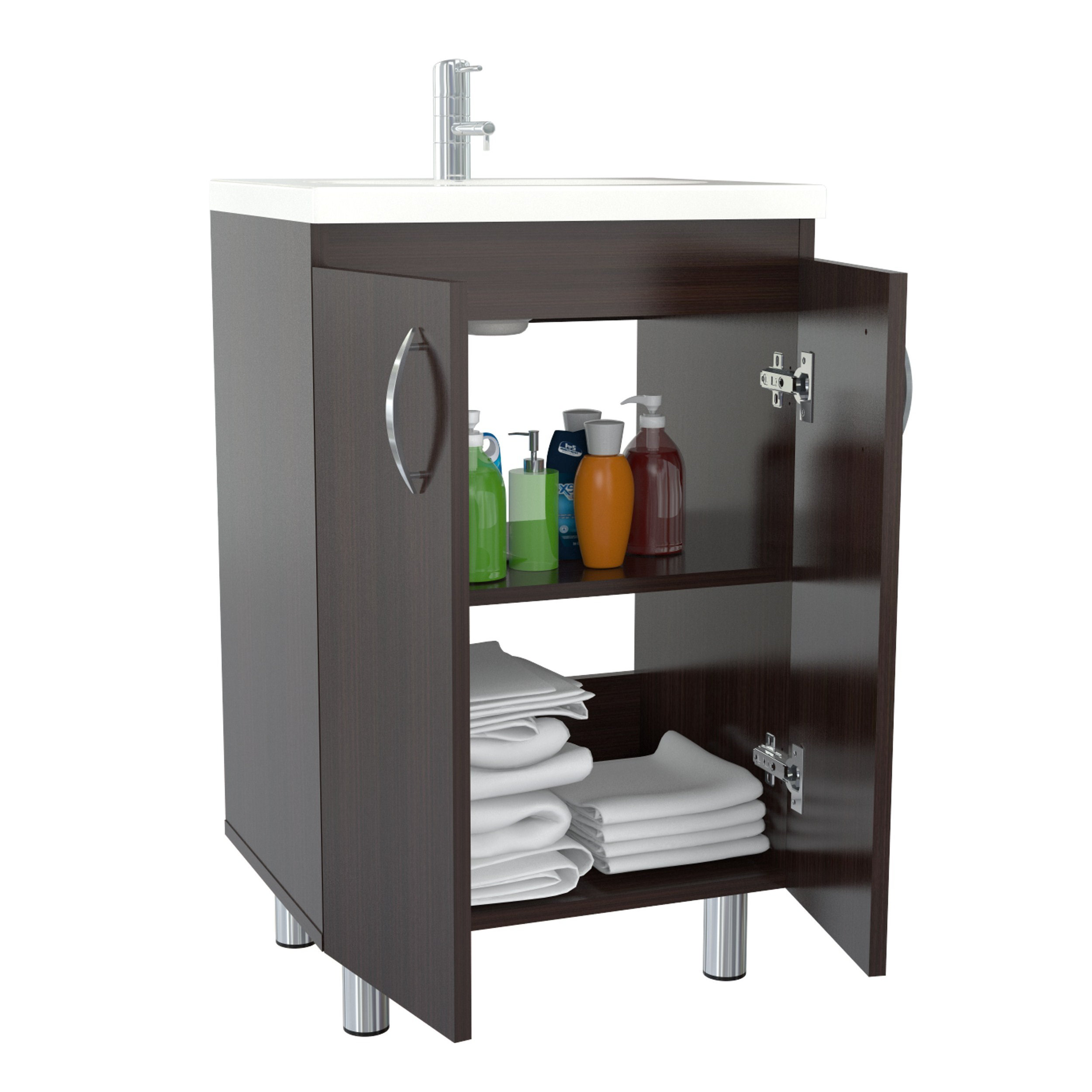 Inval 18" Single 2 Door Vanity Set & Reviews Wayfair