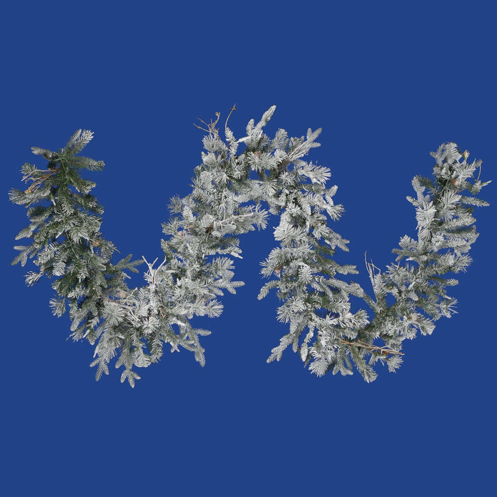 vickerman frosted wistler fir artificial christmas garland vickerman frosted wistler fir artificial christmas garland
