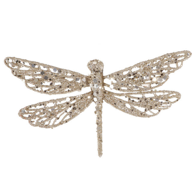 vickerman glittered dragonfly clip on christmas ornament vickerman glittered dragonfly clip on christmas ornament