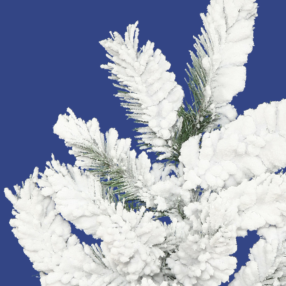 vickerman flocked spruce alpine 6 white artificial vickerman flocked spruce alpine 6 white artificial