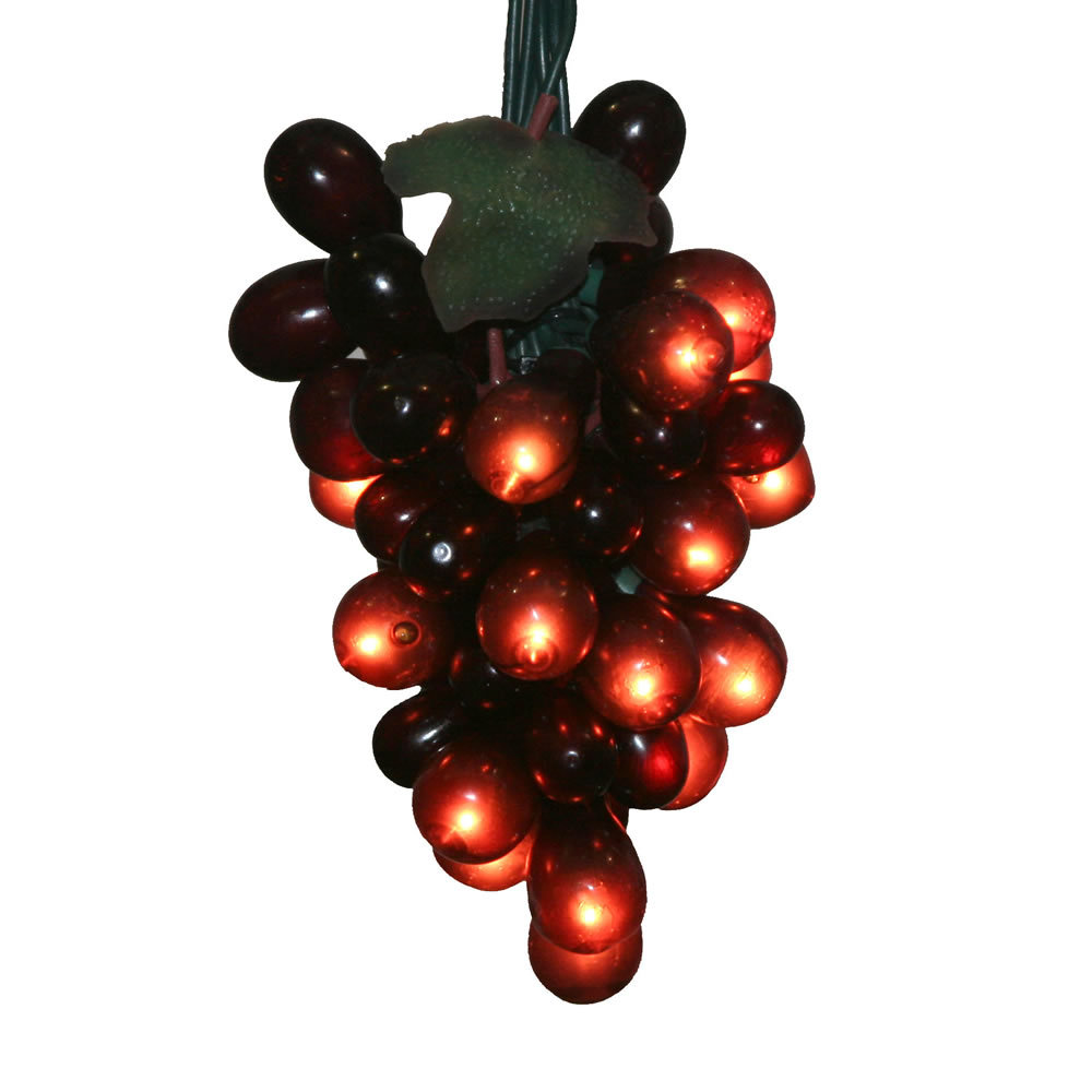 Vickerman 9 ft. Grape Cluster String Lights & Reviews Wayfair