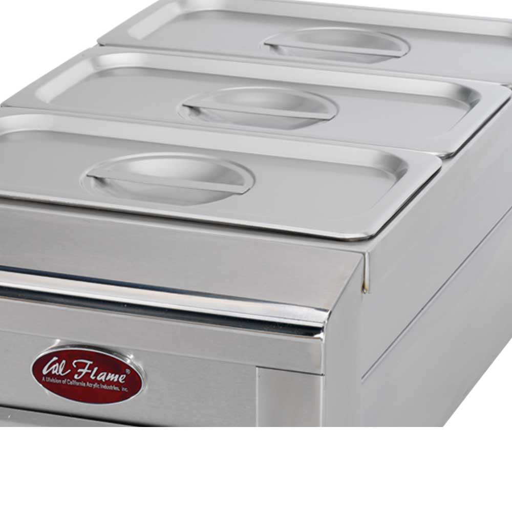 CalFlame 12" DropIn Food Warmer for Outdoor Grill Island Wayfair