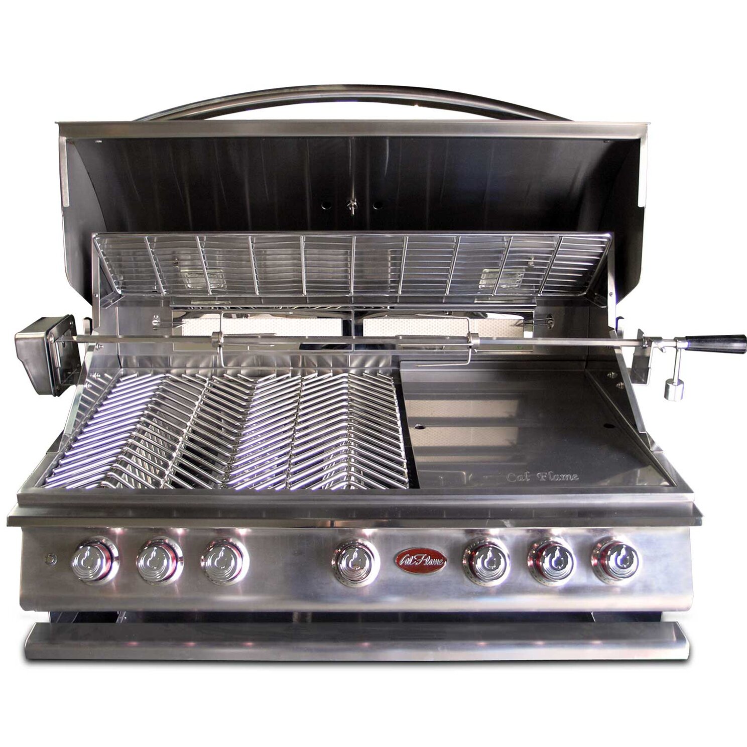 Calflame Built In Propane Gas Grill With Rotisserie Wayfair