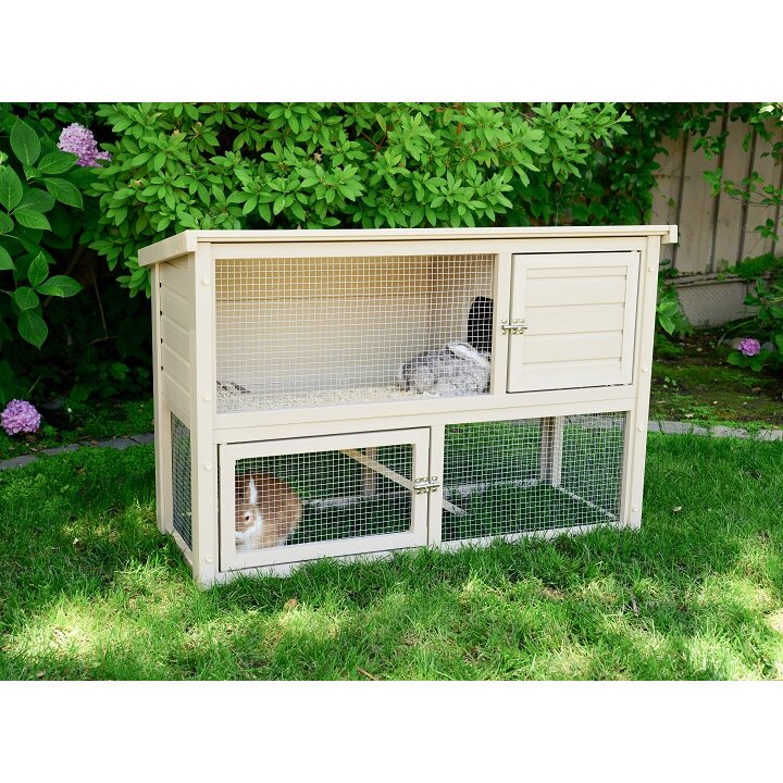 New Age Pet EcoChoice Columbia Rabbit Hutch & Reviews | Wayfair