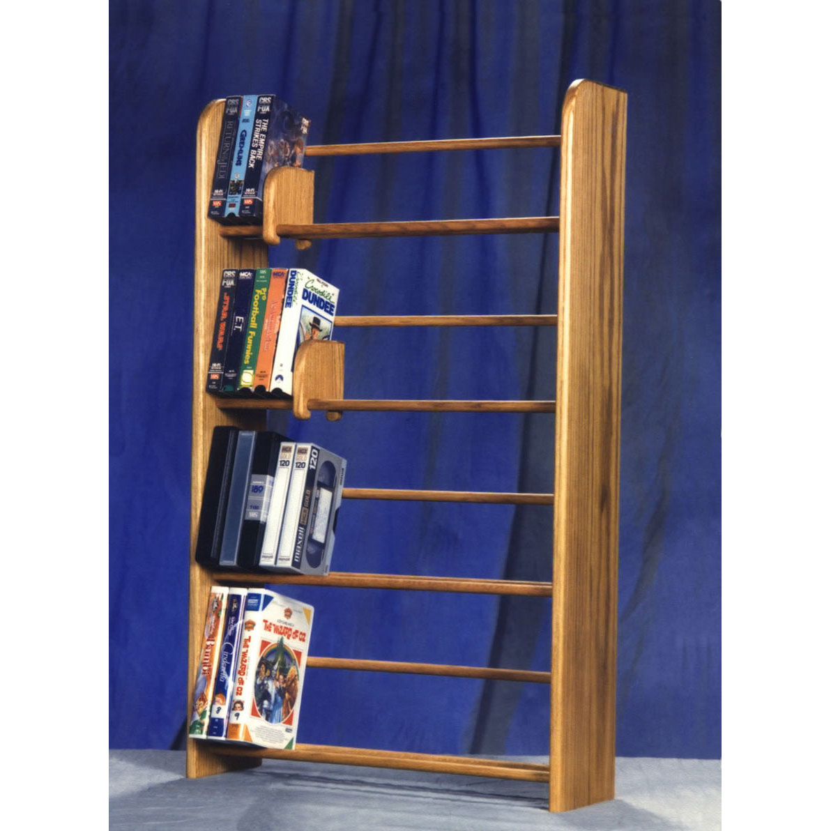 Wood Shed 400 Series 160 DVD Dowel Multimedia Storage Rack & Reviews