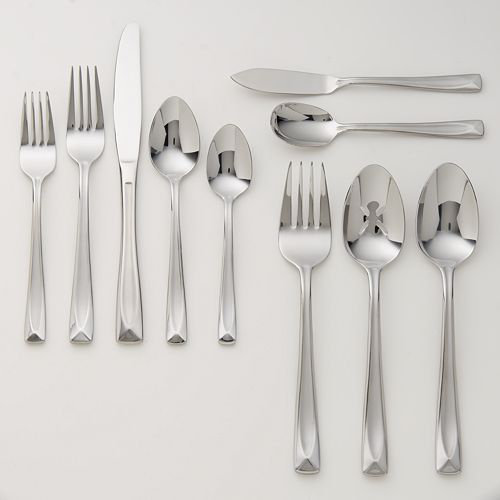 Oneida Stain Lincoln 45 Piece Flatware Set & Reviews Wayfair