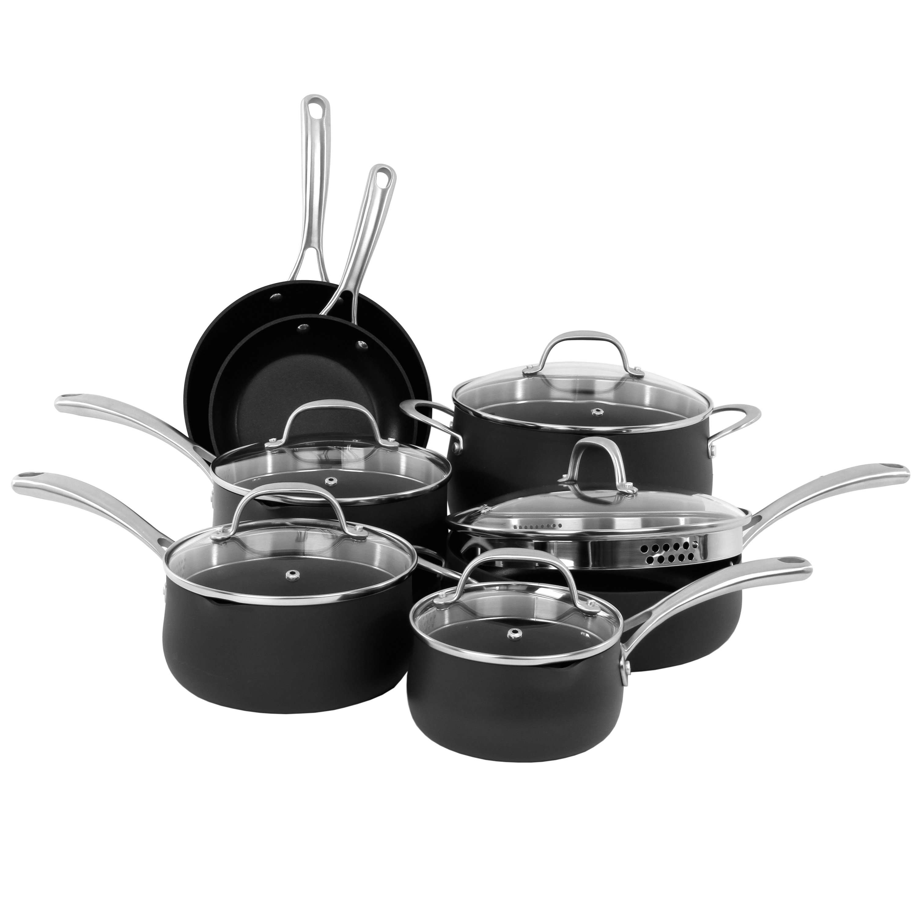 Oneida Premium 12Piece NonStick Cookware Set Wayfair