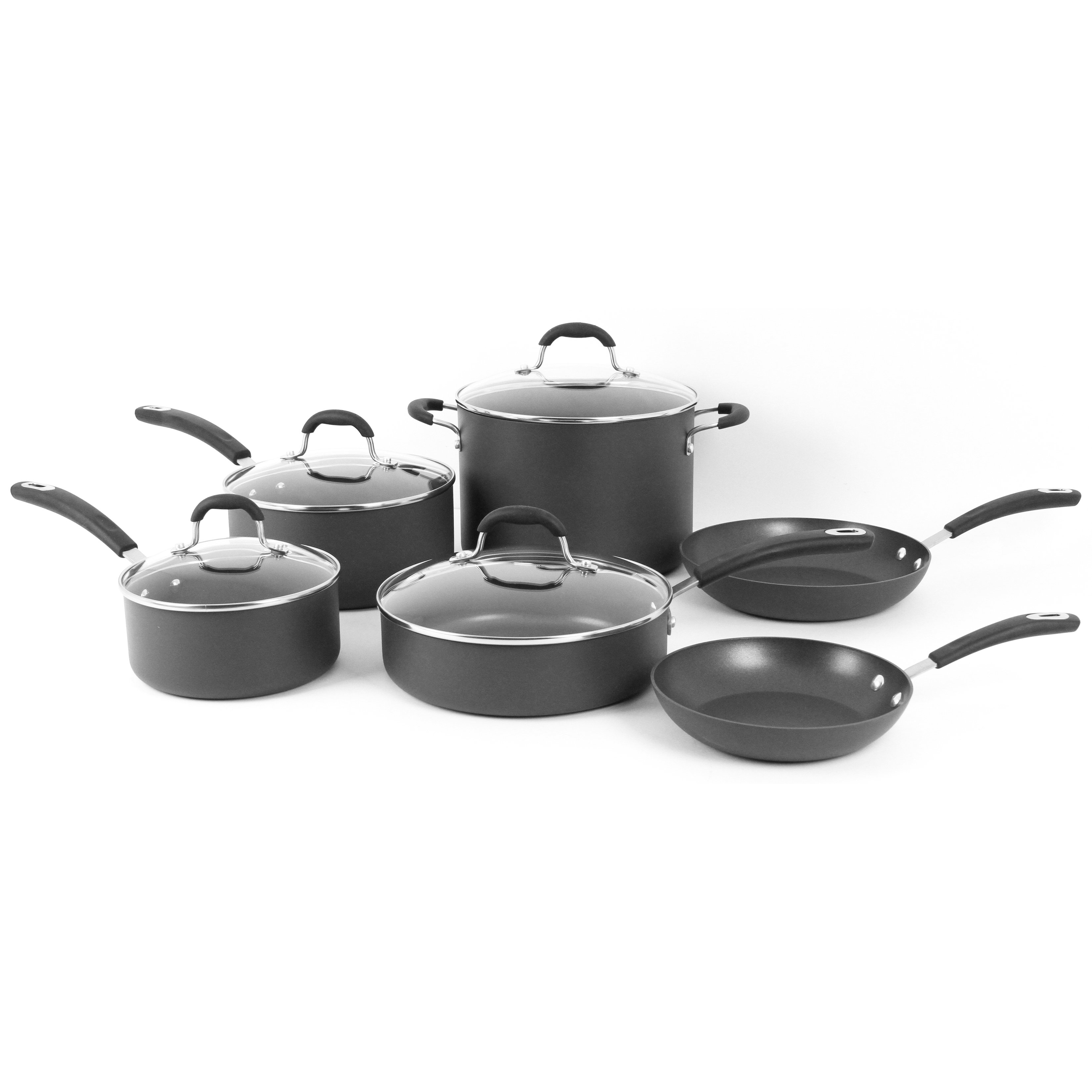 6 piece non stick cookware set