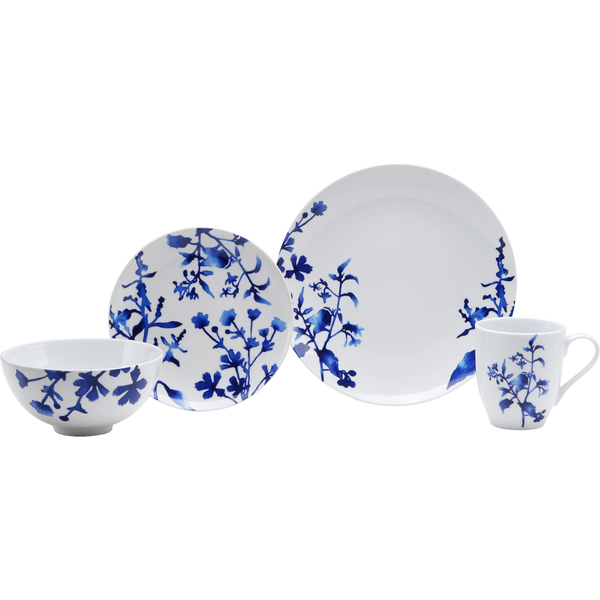 Oneida Tranquility 16 Piece Dinnerware Set & Reviews Wayfair