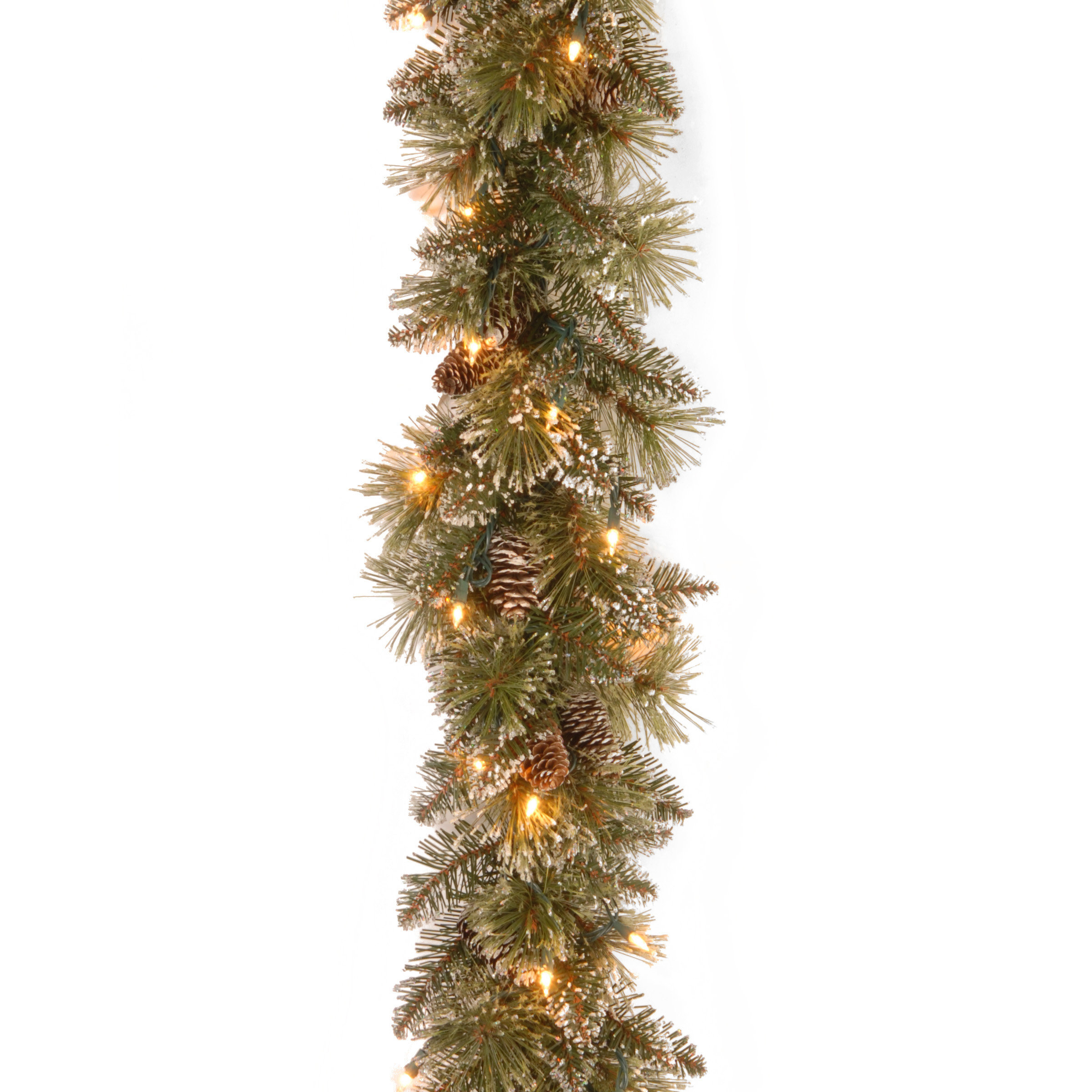 national tree co glittery bristle pine garland reviews national tree co glittery bristle pine garland reviews