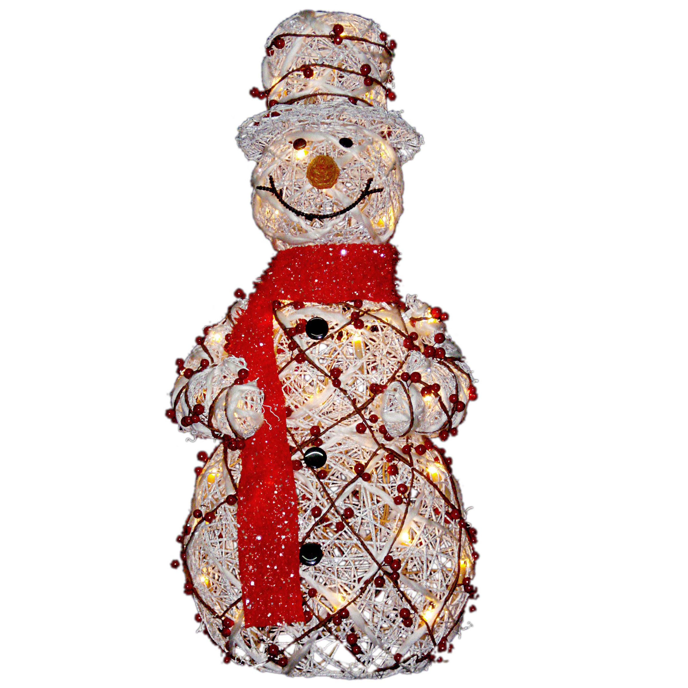 National Tree Co Decorative D Cor Snowman Christmas Decoration   Snowman Christmas Decoration MZWR 27ALO 